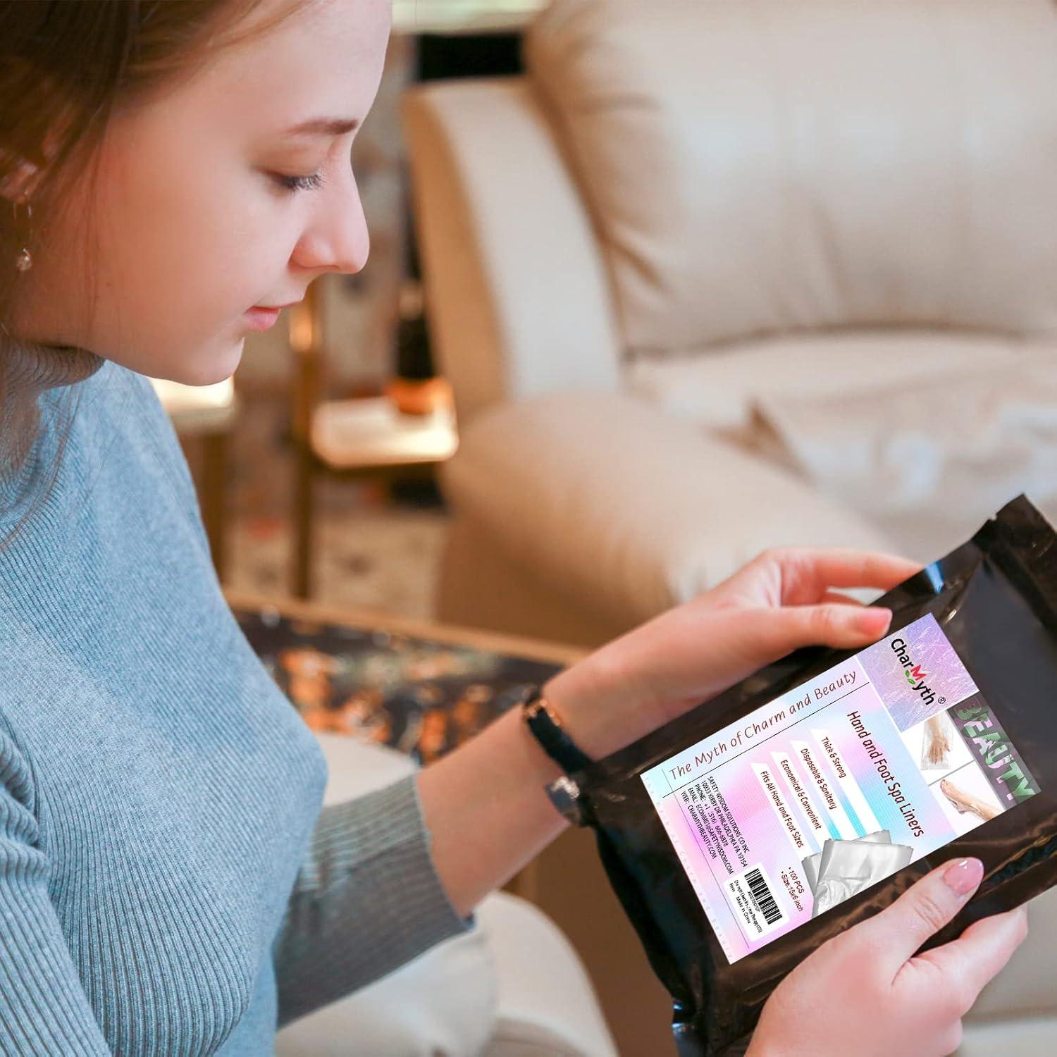 Forros desechables para terapia de parafina Charmyth 100 unidades