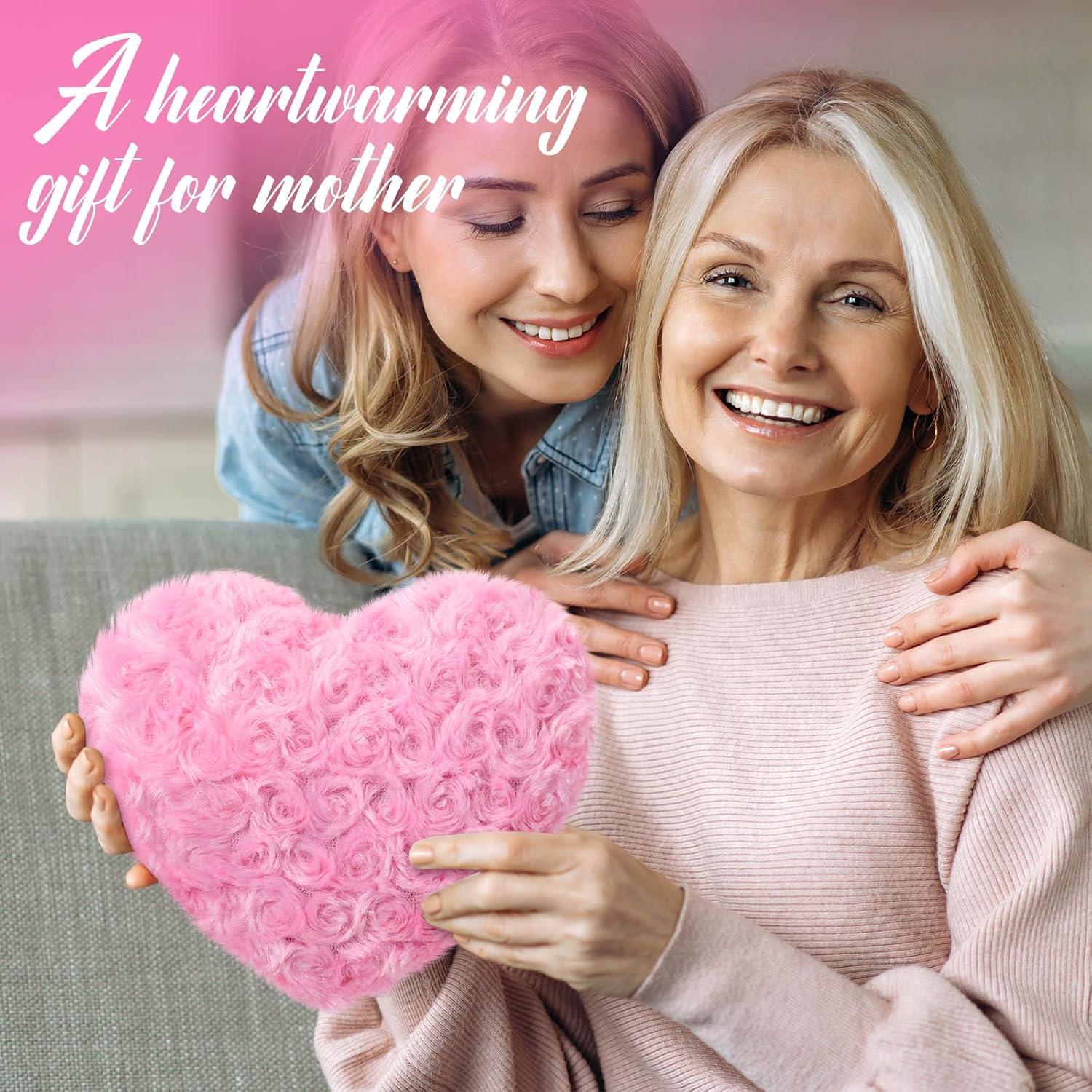 Almohadilla Térmica para Microondas Hungdao Corazón Rosa 2 Pcs