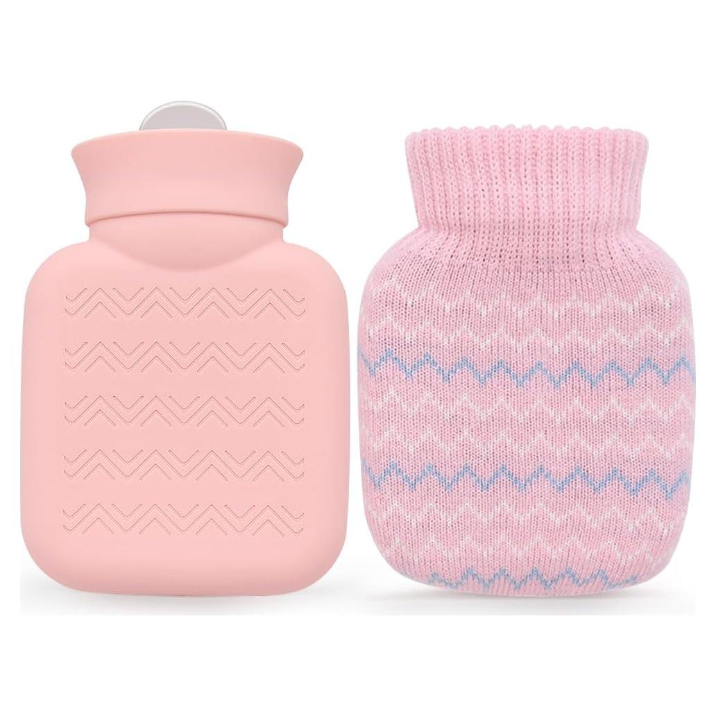 Botella de Agua Caliente 320ml Photken con Funda Desmontable