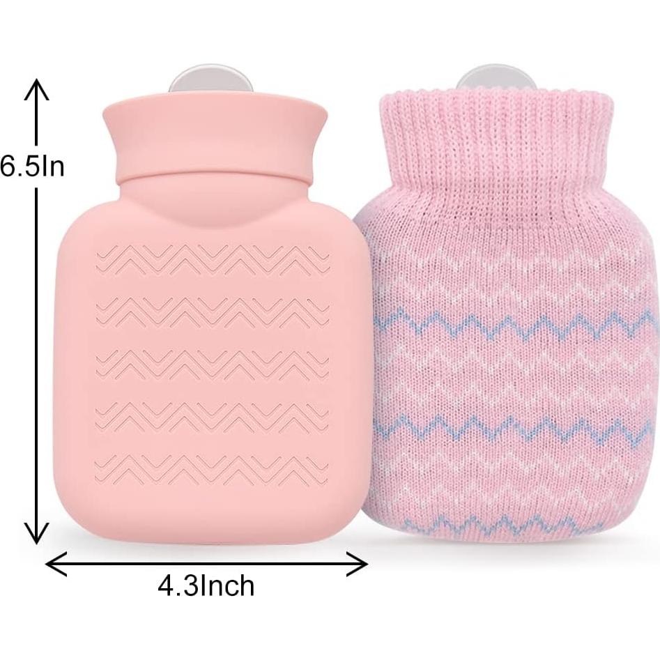 Botella de Agua Caliente 320ml Photken con Funda Desmontable