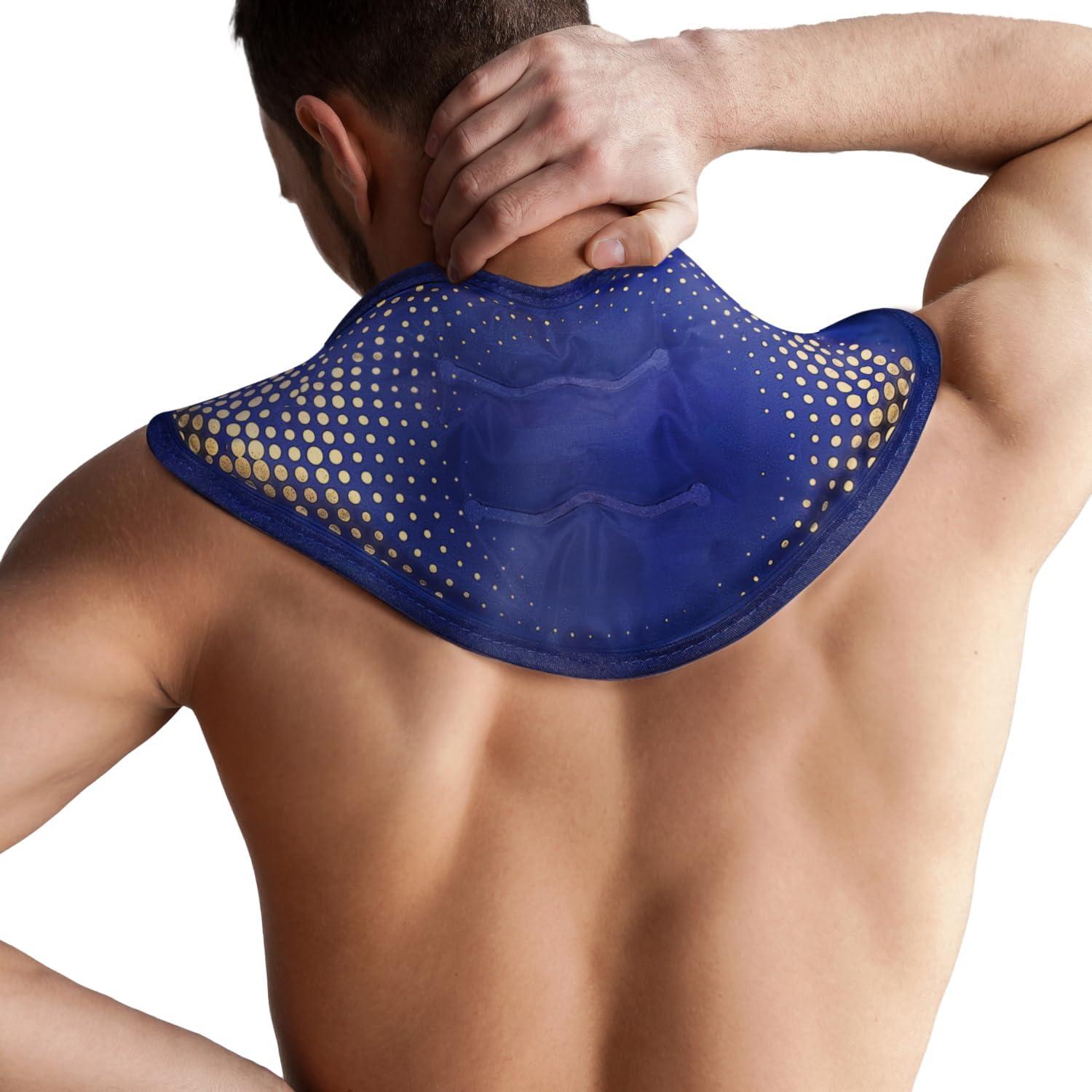 Compresa de Hielo Reutilizable FIGHTECH para Cuello y Hombros