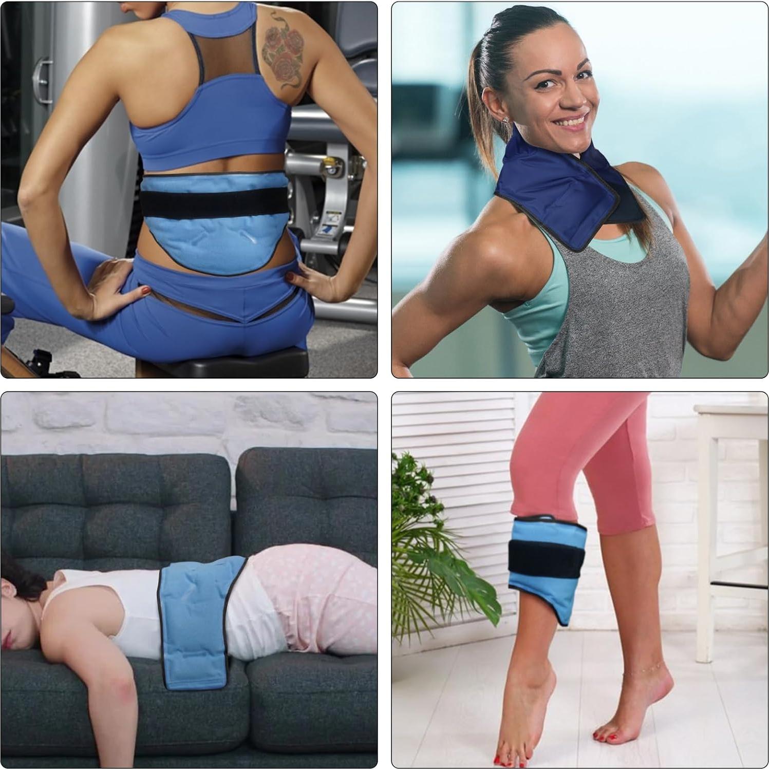 Funda de Hielo para Cuello y Hombros MR.ICE 63.5x19.8 cm