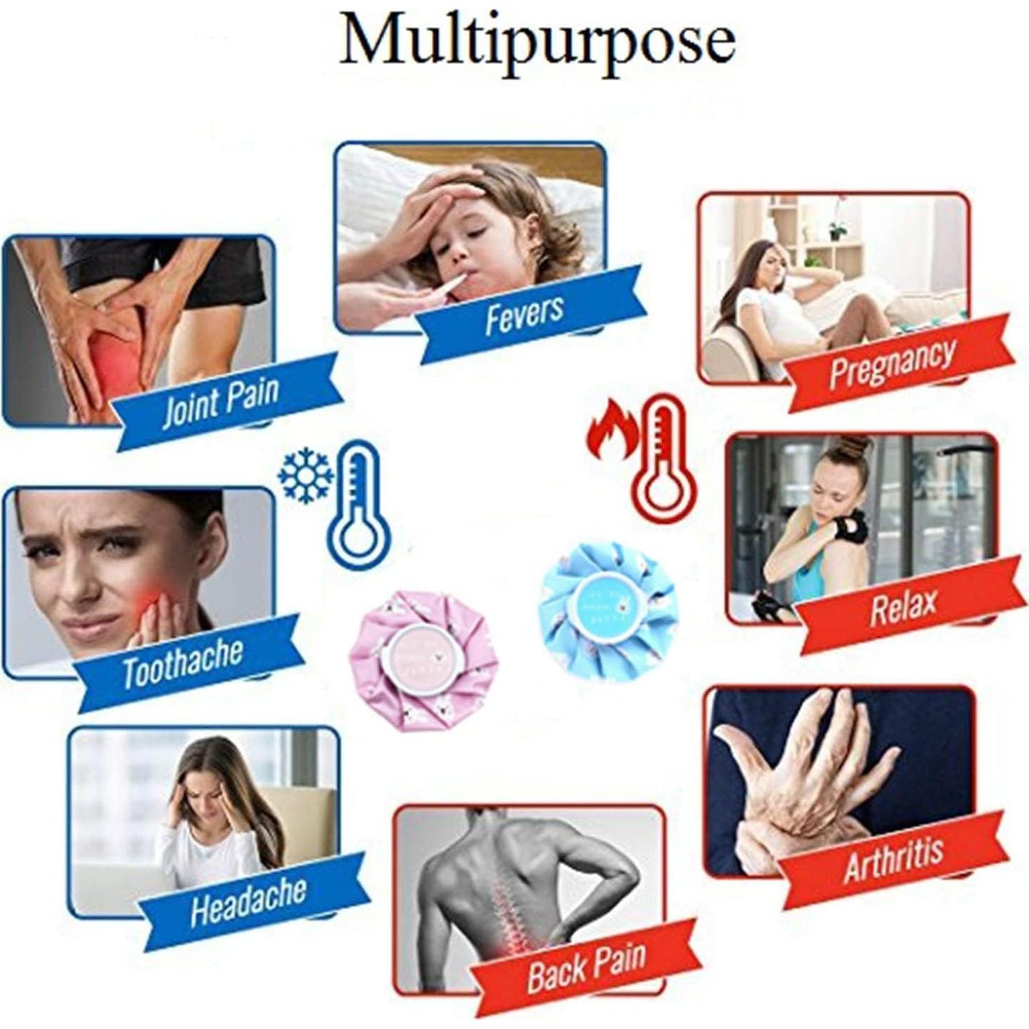 Bolsa de Hielo Reutilizable 2 Piezas 15.24 cm Alivio Dolor