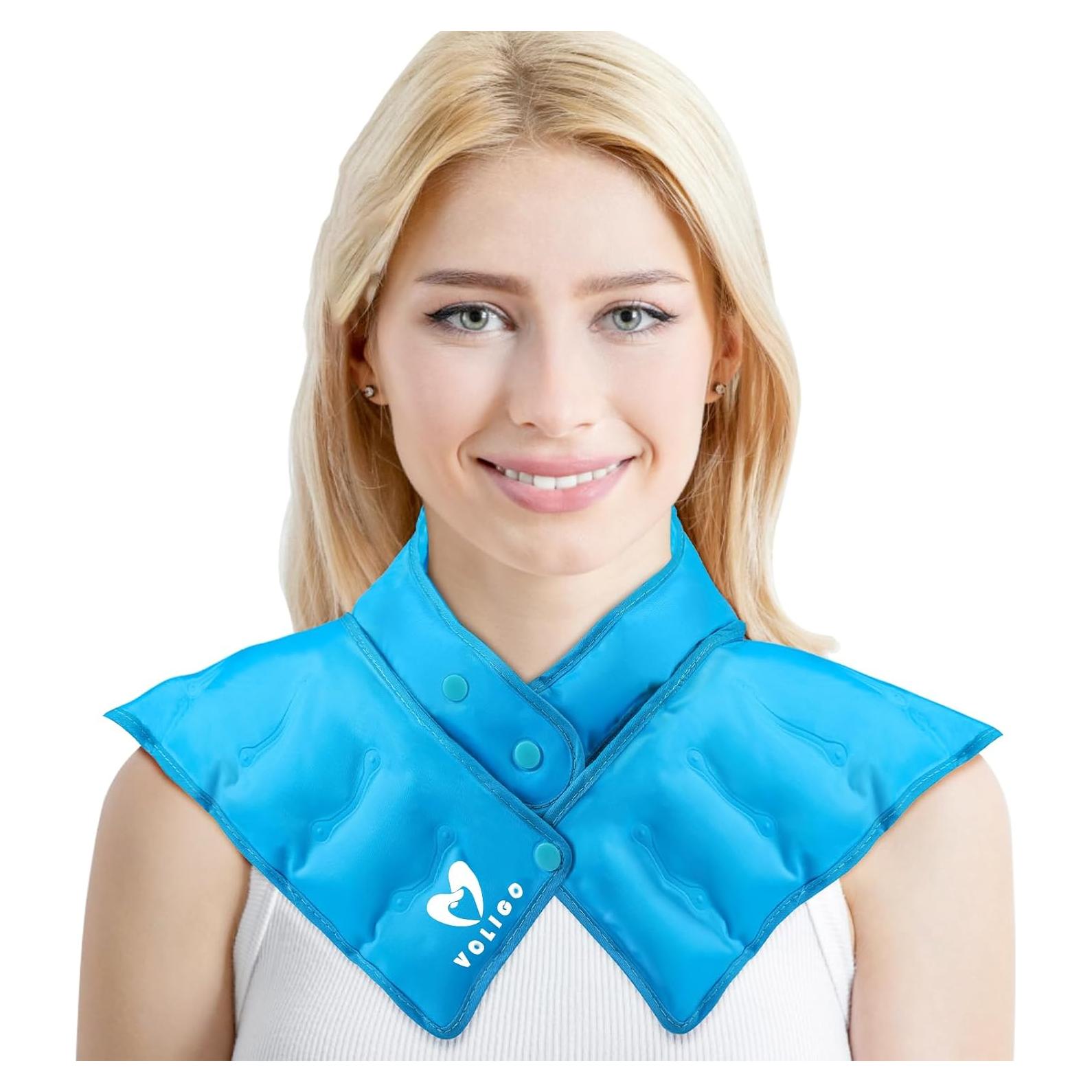 Funda Calentadora para Cuello y Hombros Voligo, Alivio Dolor