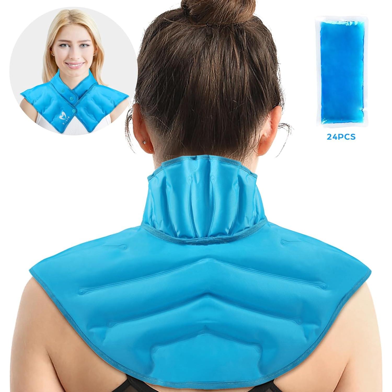 Funda Calentadora para Cuello y Hombros Voligo, Alivio Dolor