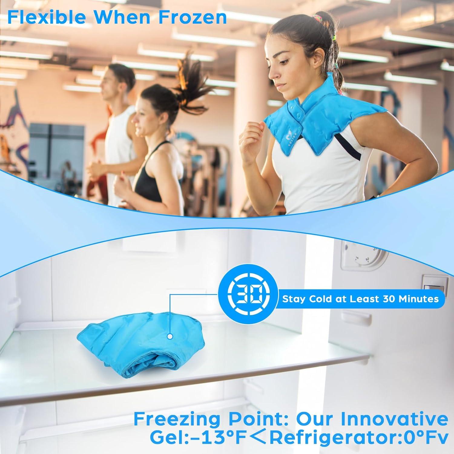 Funda Calentadora para Cuello y Hombros Voligo, Alivio Dolor