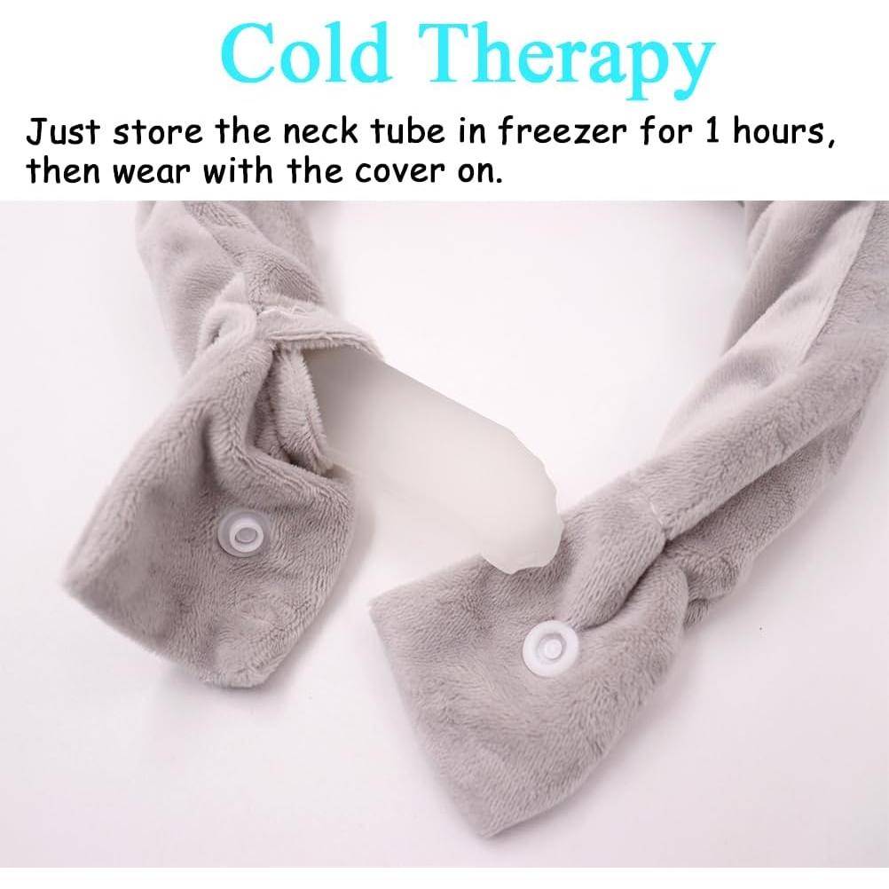 Compresa de Hielo para Cuello HI FINE CARE - Gel Suave 19x17cm