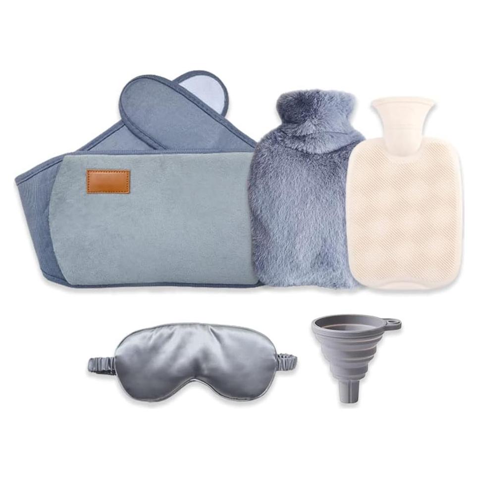 Bolsa de Agua Caliente 3 en 1 Hitopin con Cinturón y Máscara