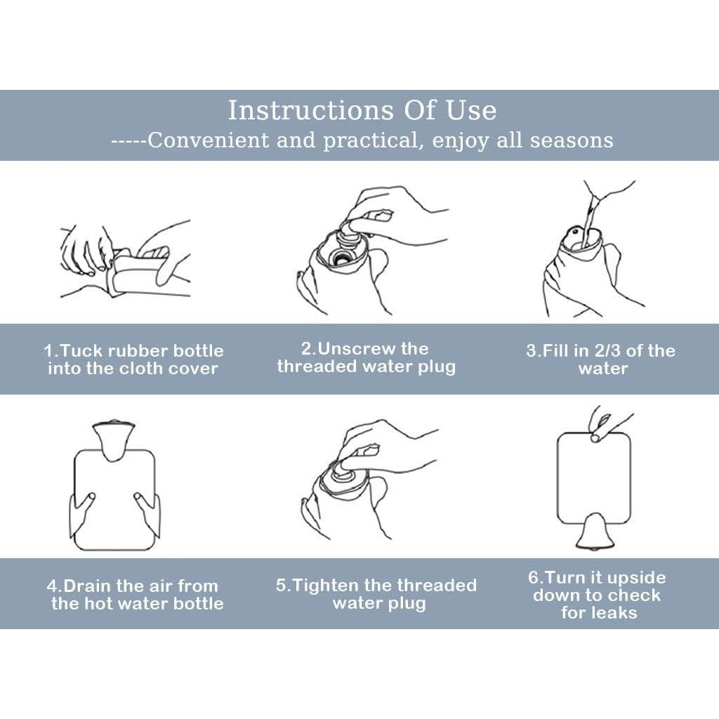 Bolsa de Agua Caliente 3 en 1 Hitopin con Cinturón y Máscara