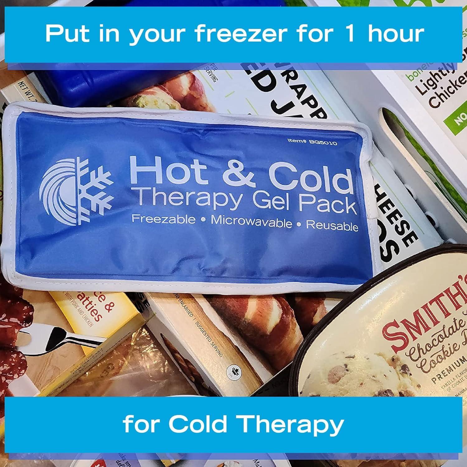 Compresa Fría y Calor Roscoe Medical 5x10 Pulgadas Reutilizable