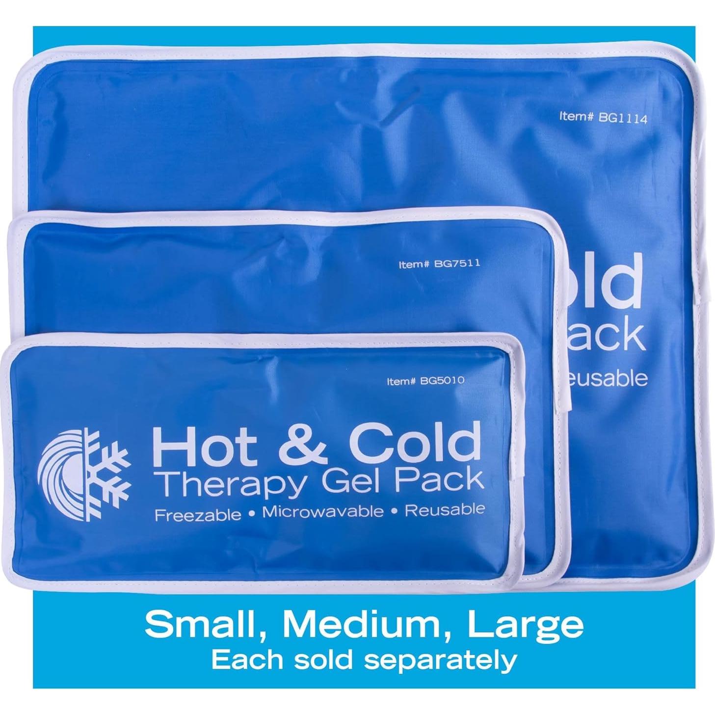 Compresa Fría y Calor Roscoe Medical 5x10 Pulgadas Reutilizable