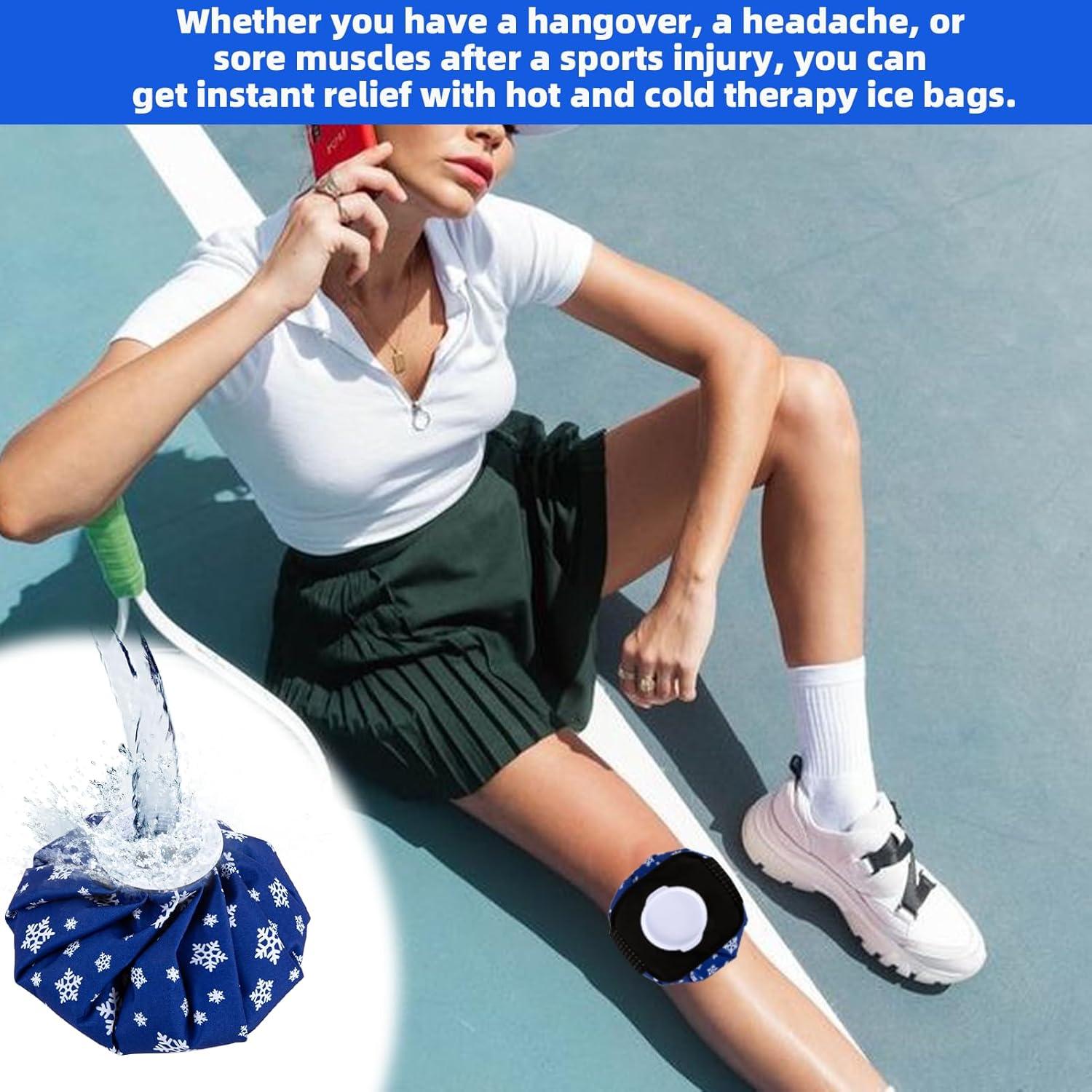 Bolsas de Hielo Reutilizables JFHNMLW - 3 Tamaños para Lesiones