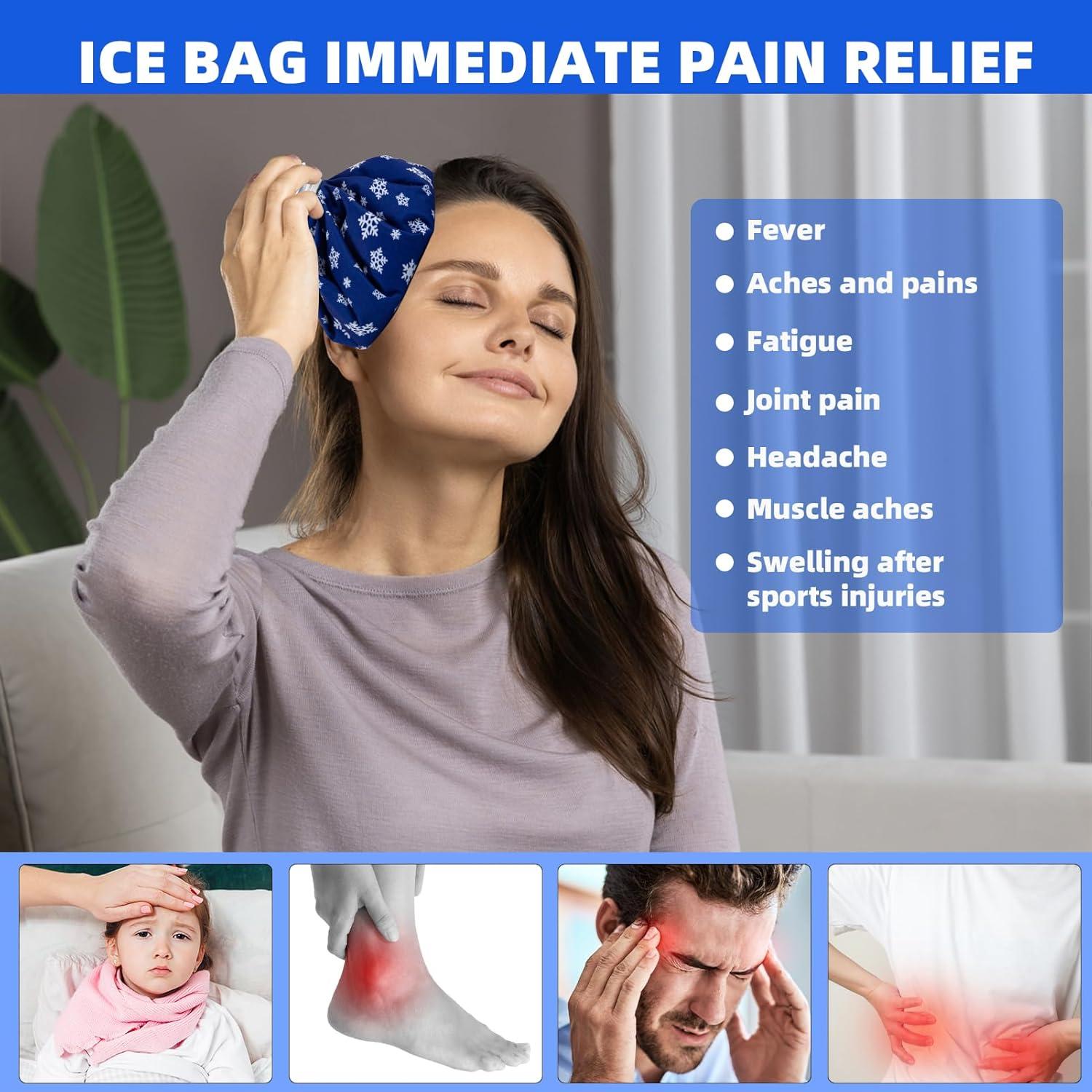 Bolsas de Hielo Reutilizables JFHNMLW - 3 Tamaños para Lesiones