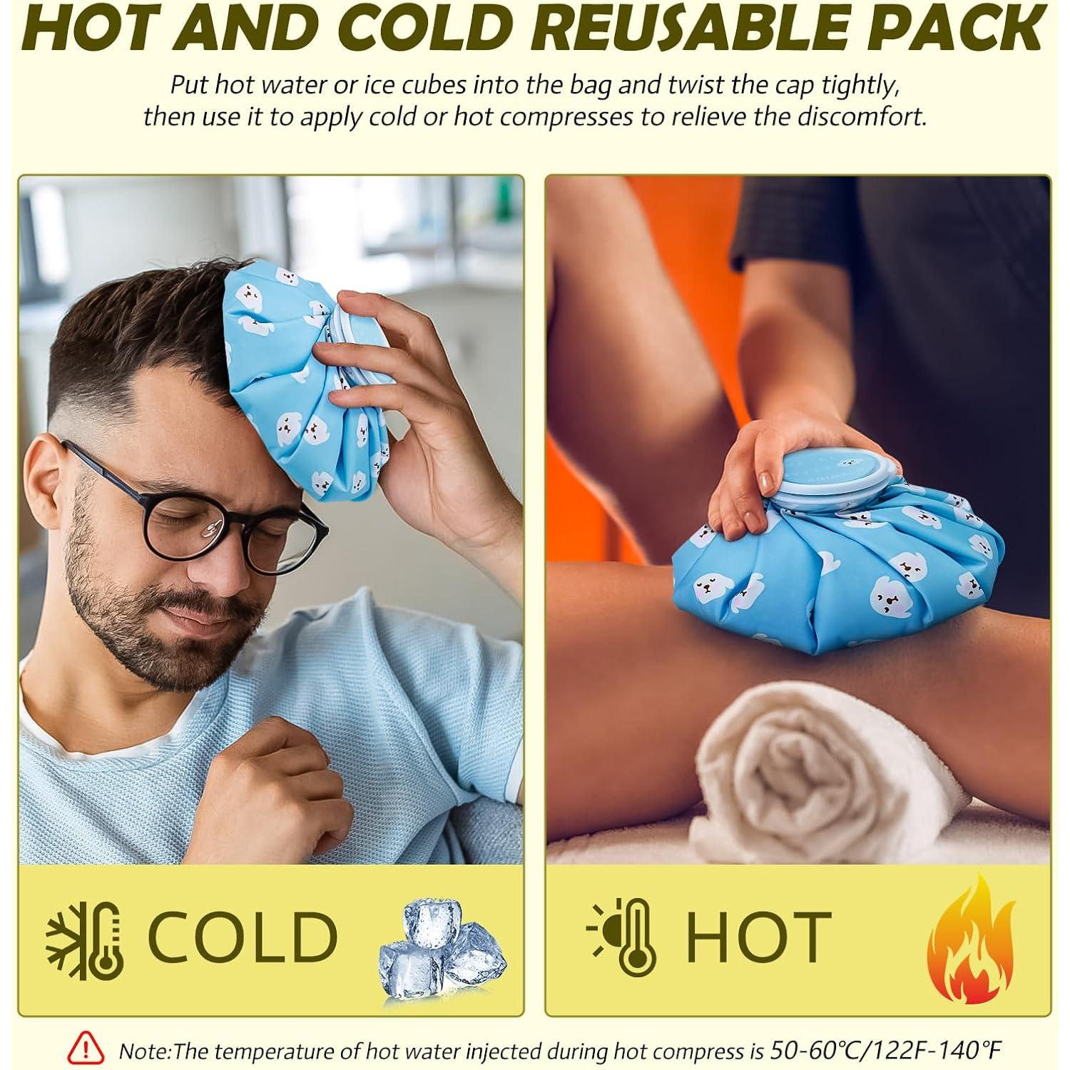 Paquete de Hielo Reutilizable Agorizeo 15-28 cm para Lesiones