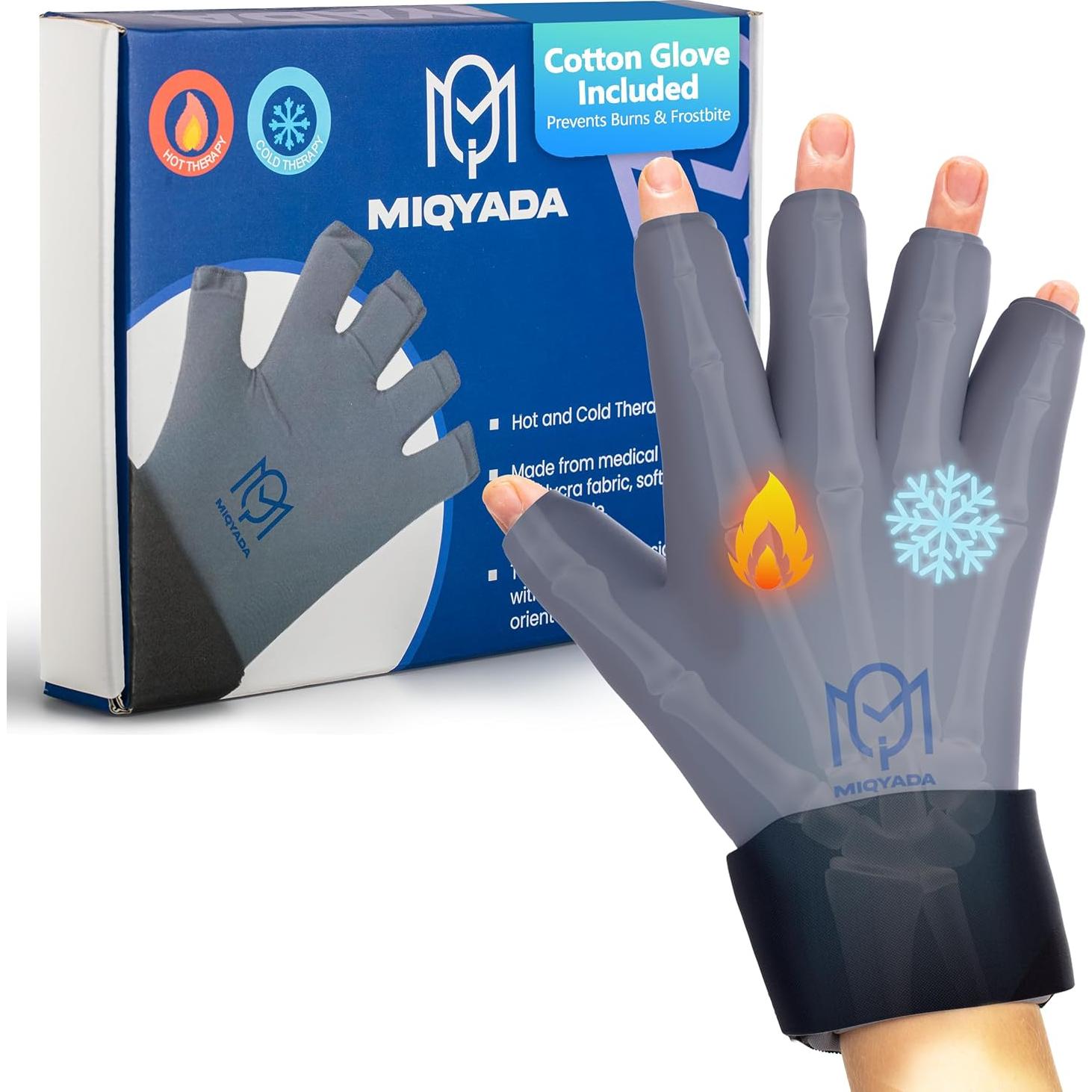 Guante Terapéutico de Hielo y Calor MIQYADA para Manos