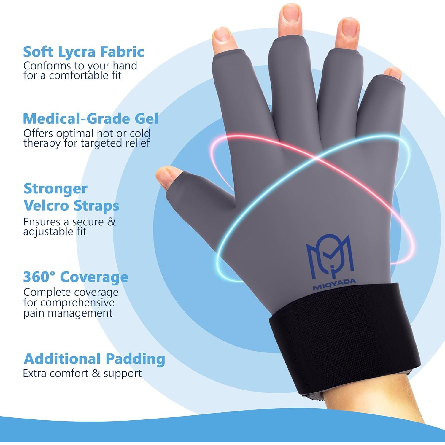 Guante Terapéutico de Hielo y Calor MIQYADA para Manos