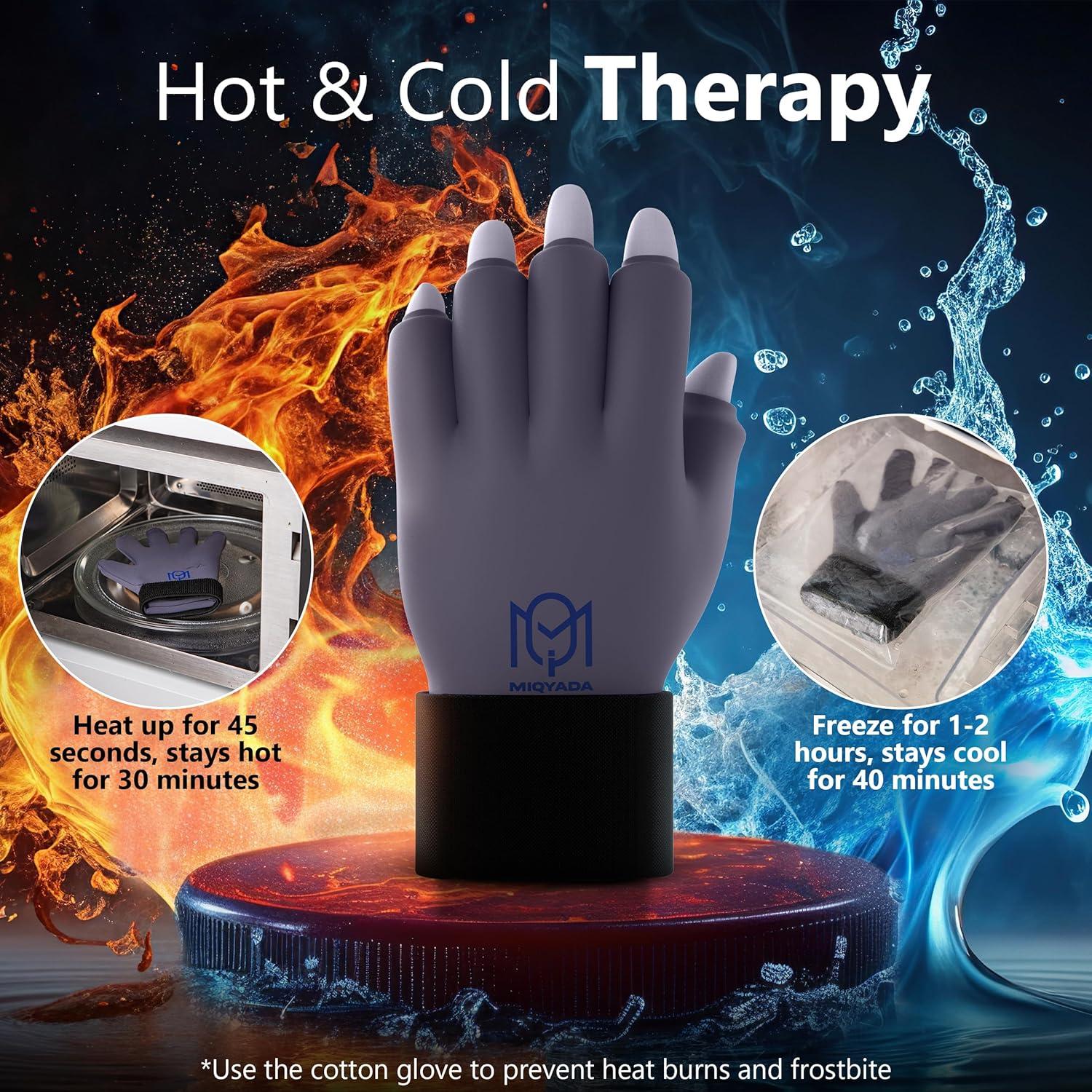 Guante Terapéutico de Hielo y Calor MIQYADA para Manos