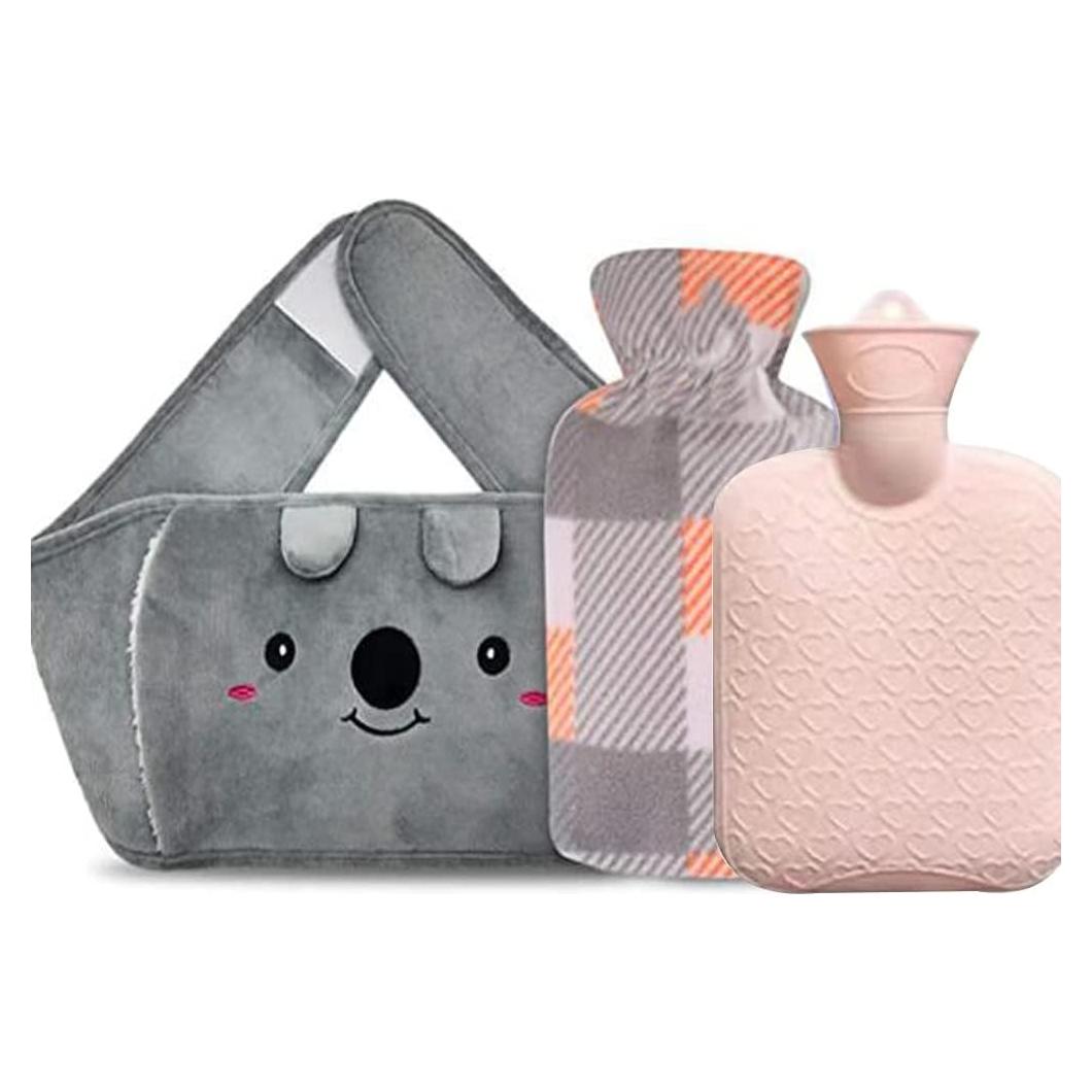 Bolsa de Agua Caliente Reutilizable HZACHYX 26x19cm