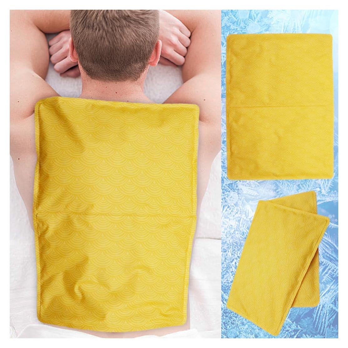 Compresa de Hielo Reutilizable HI FINE CARE 30.9x21.8cm Amarillo