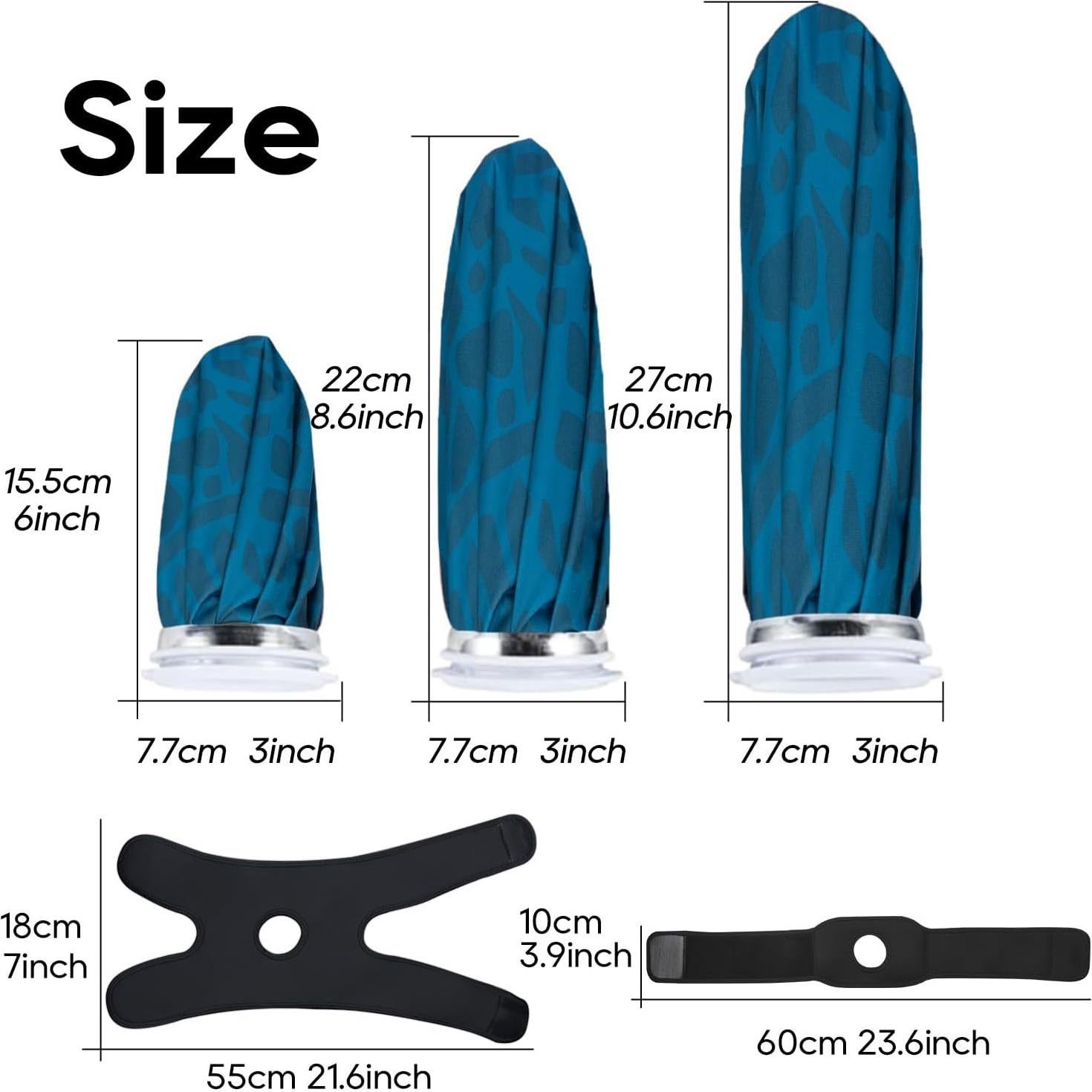 Bolsa de Hielo y Agua Caliente BYXAS 15.24 cm Reutilizable