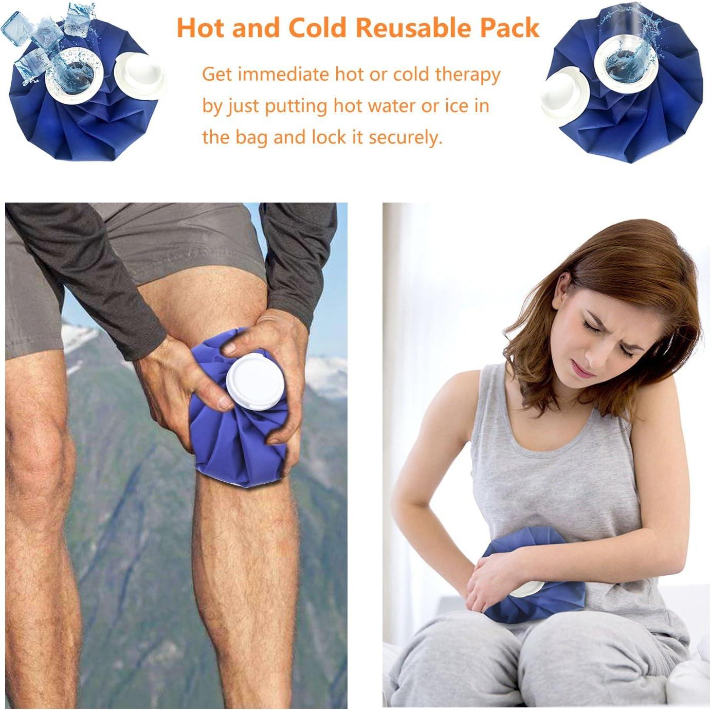 Paquete de 3 bolsas de hielo reutilizables SWISSELITE 15/23/28 cm