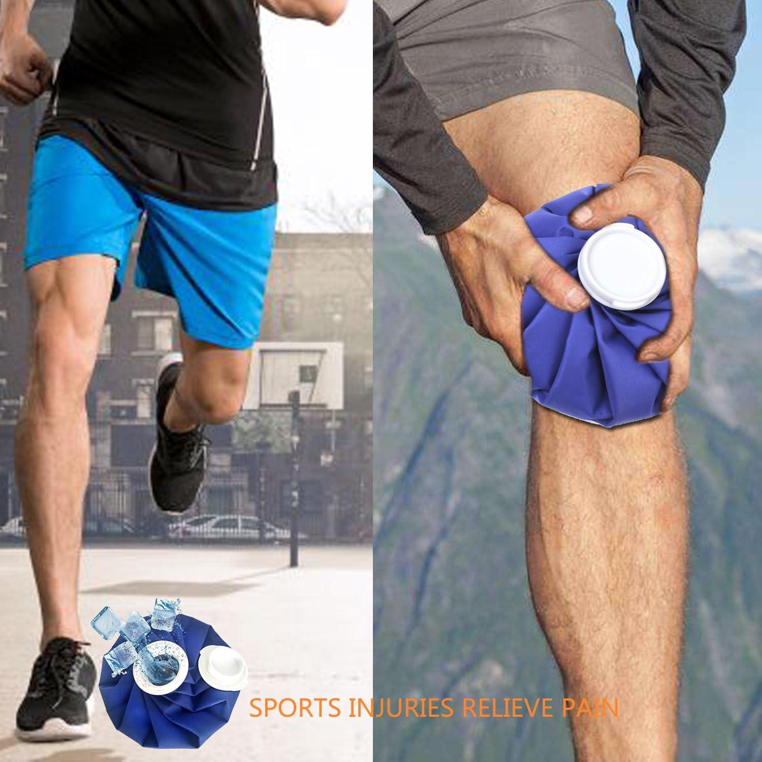 Paquete de 3 bolsas de hielo reutilizables SWISSELITE 15/23/28 cm