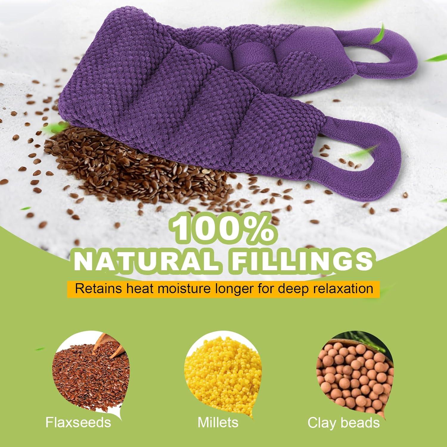 Almohadilla Térmica UNCN Extra Larga 83.8x15 cm para Cuello