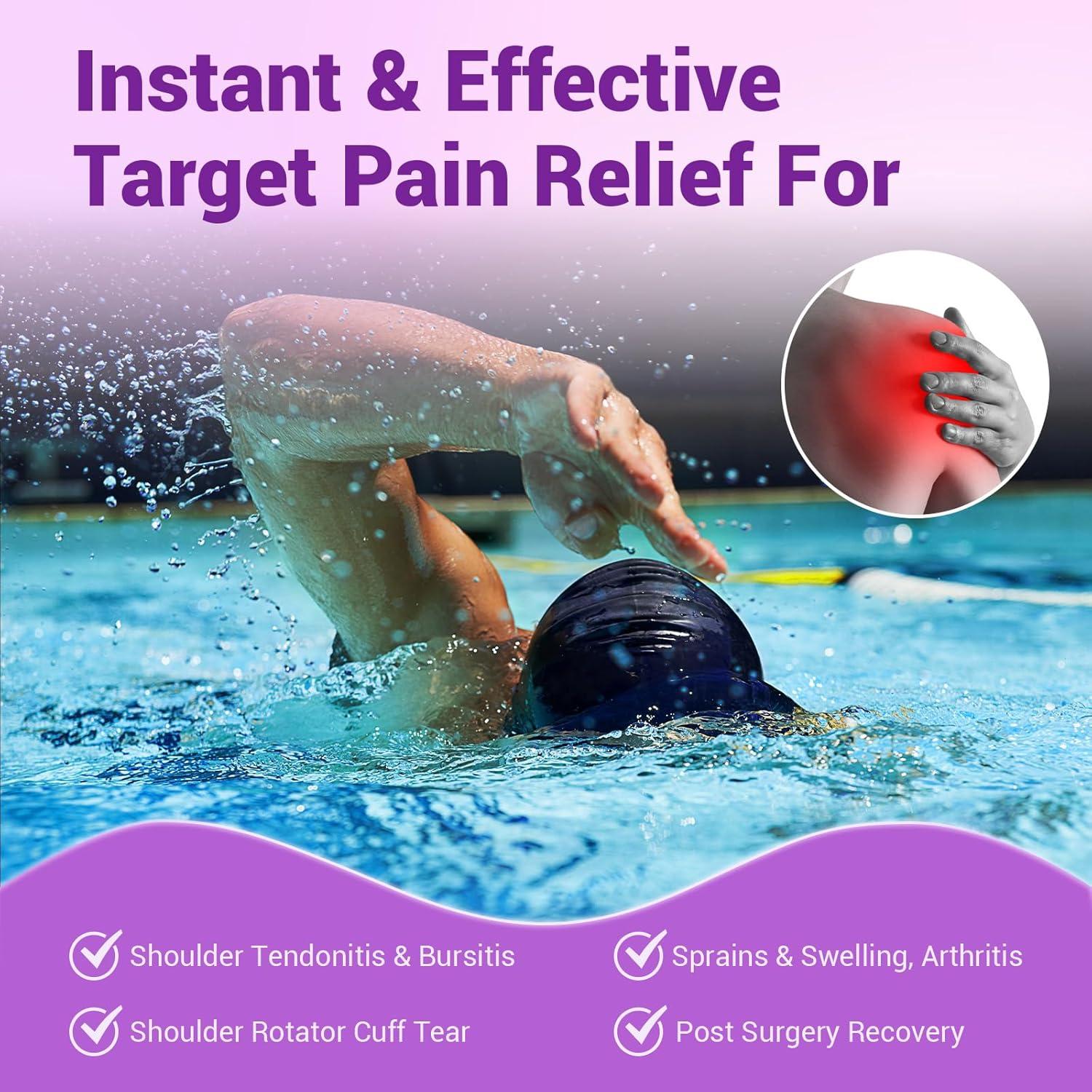 Compresa de Hielo para Hombro Comfytemp Grande Púrpura