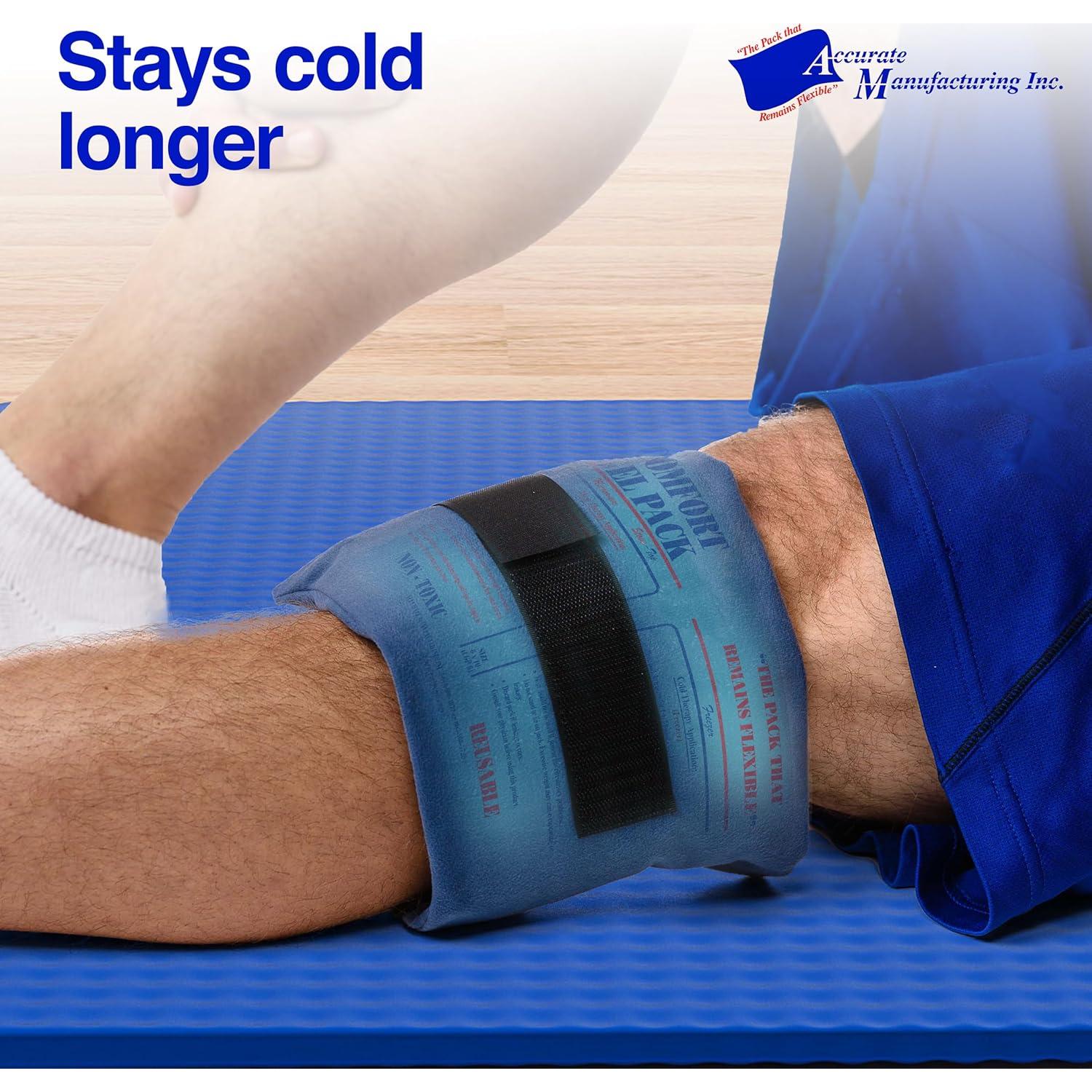 Paquete de Gel Reutilizable 15.24x25.4cm para Alivio del Dolor