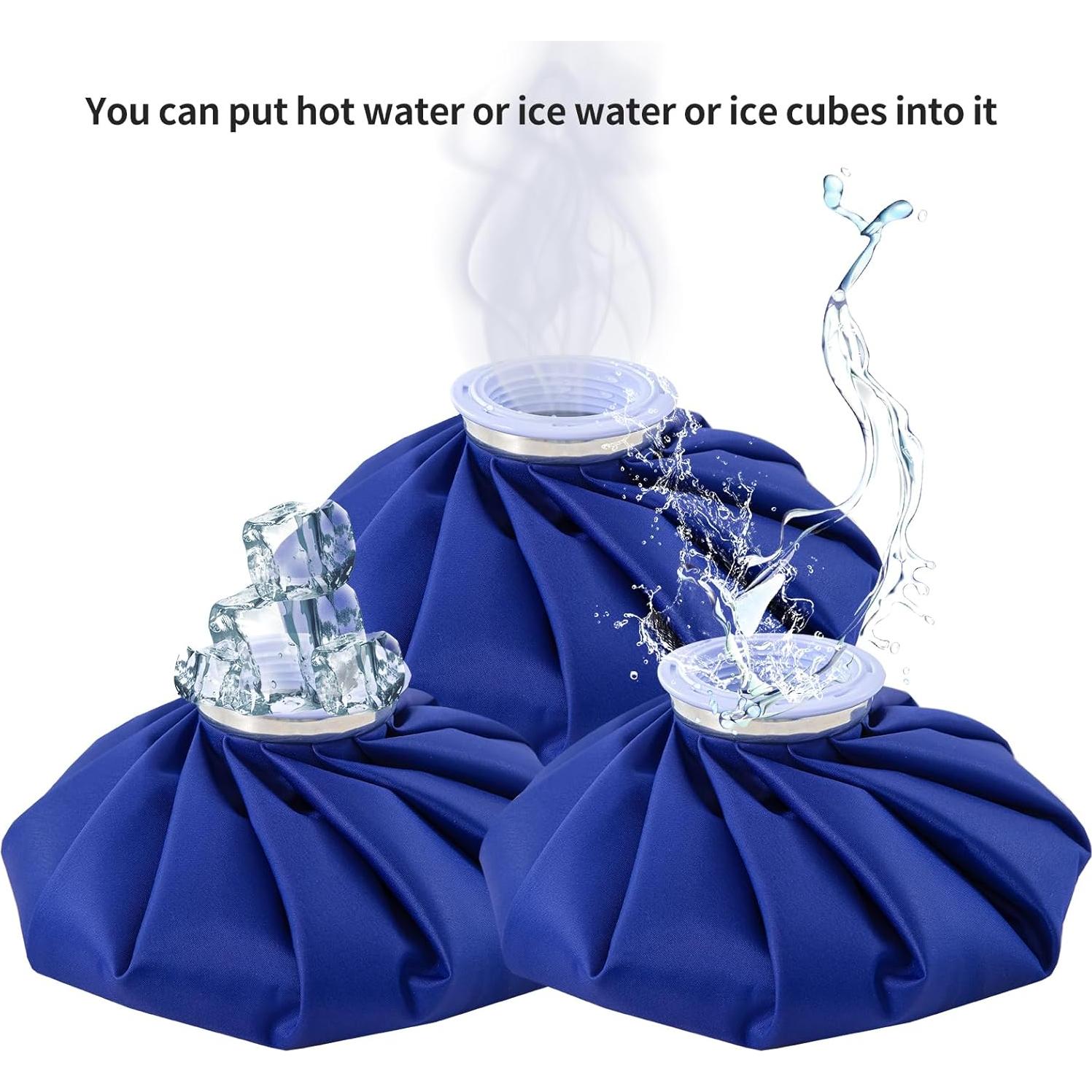 Bolsa de Hielo Reutilizable ASNPROTE 11" para Lesiones