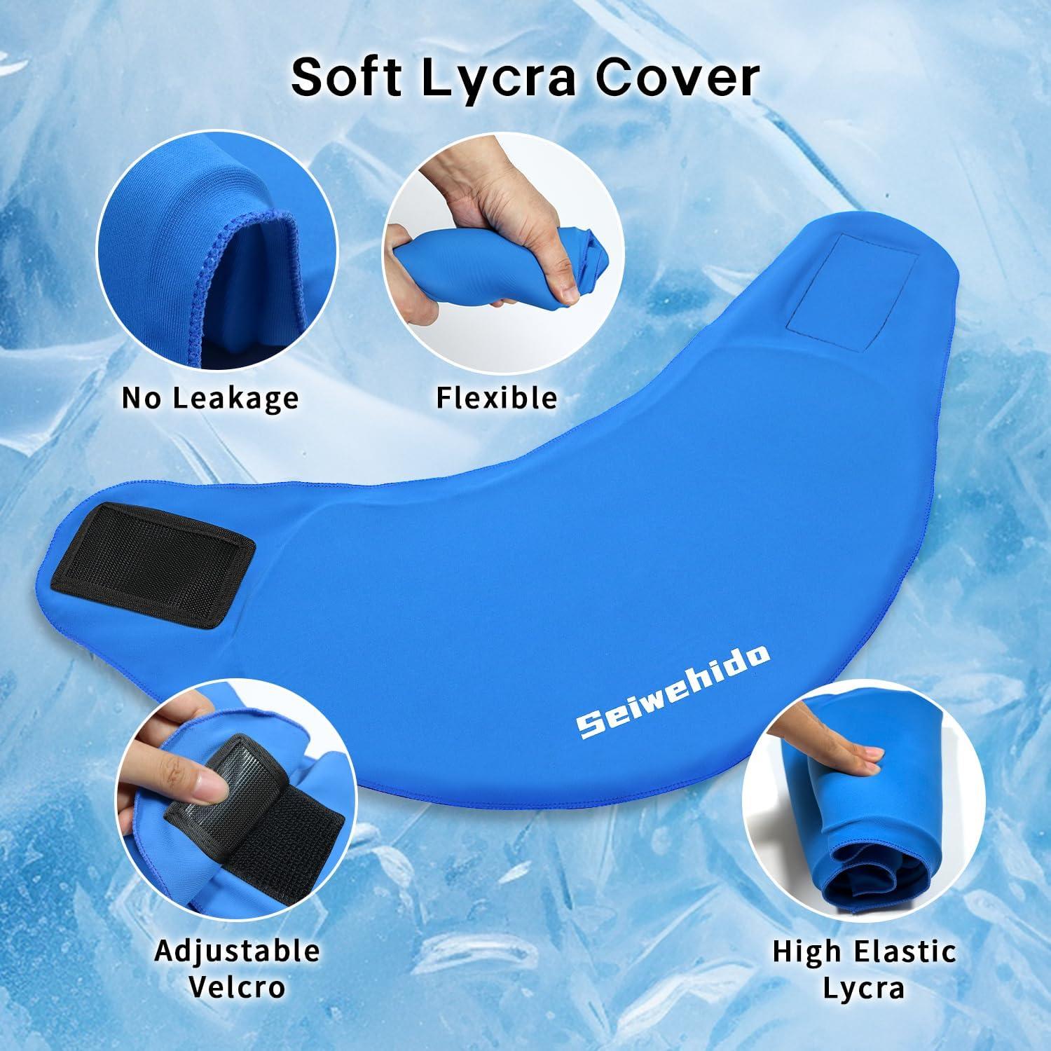 Compresa Fría para Cuello SEIWEHIDO - Faja Cervical Reutilizable