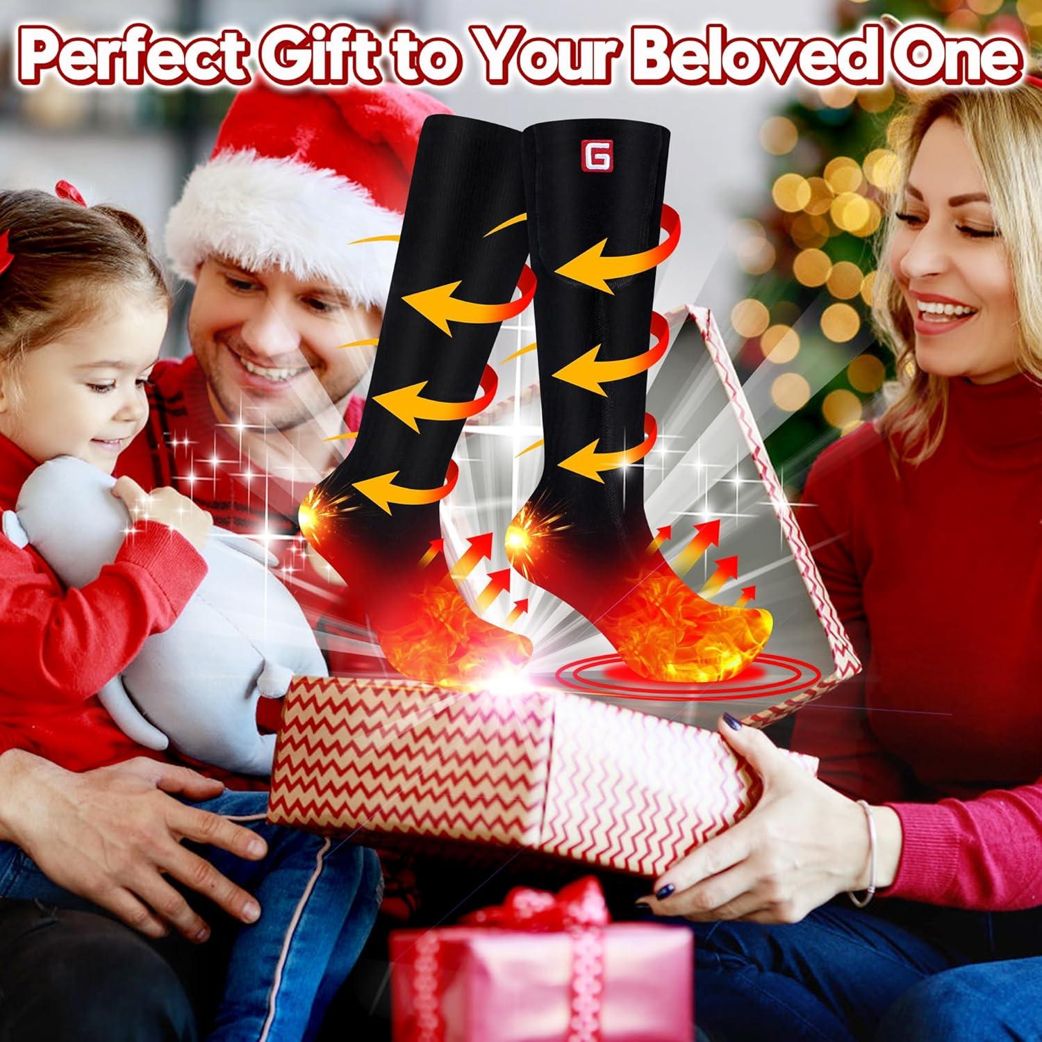 Calcetines Calentados Recargables Autocastle AC-2023 Unisex