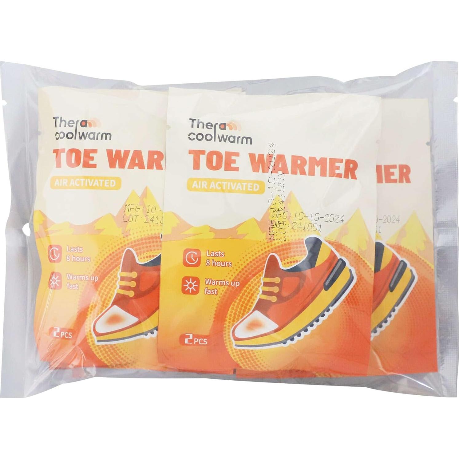 Calentadores de pies desechables Thera CoolWarm 10 unidades