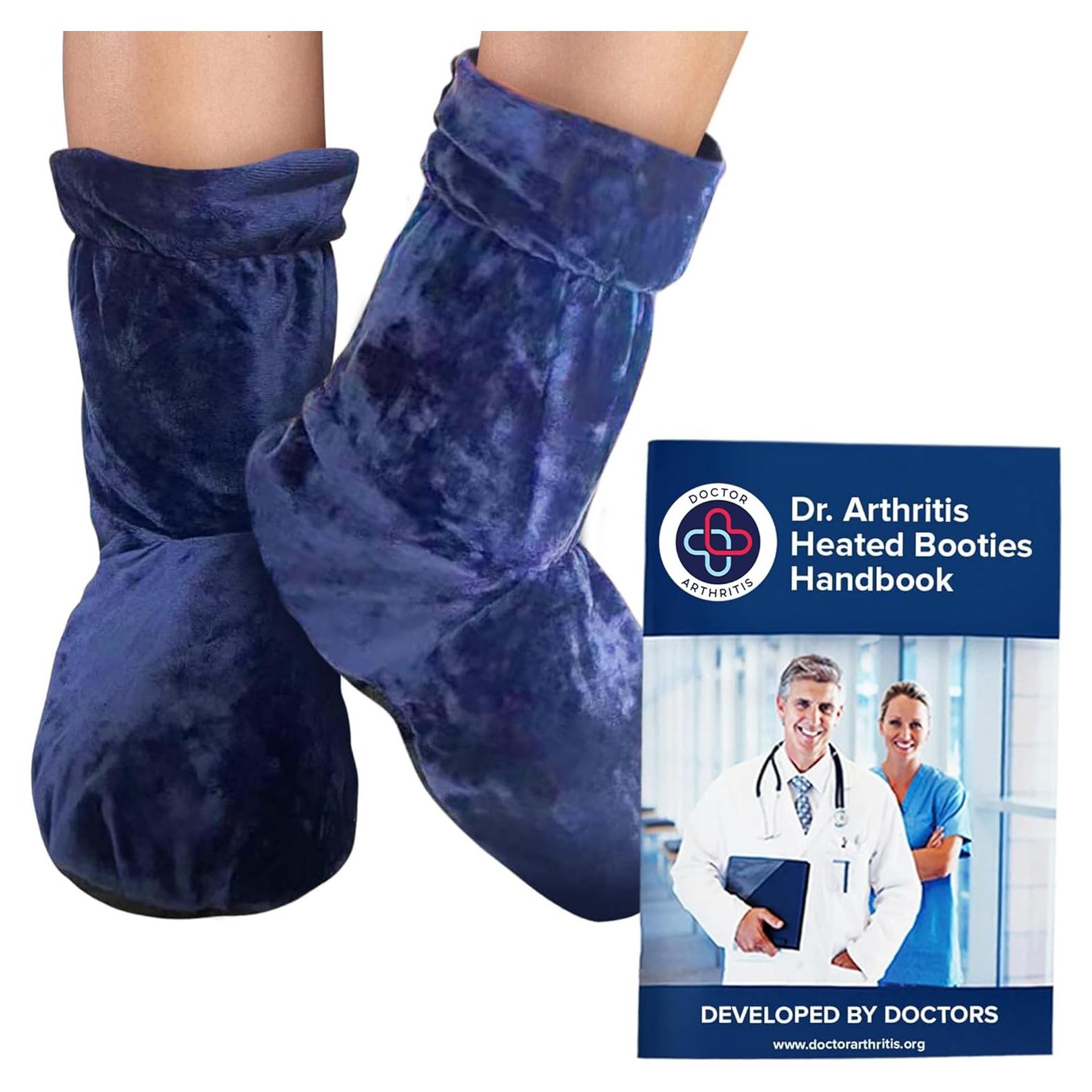 Botas Calentadas Dr. Arthritis para Alivio de Pies y Tobillos