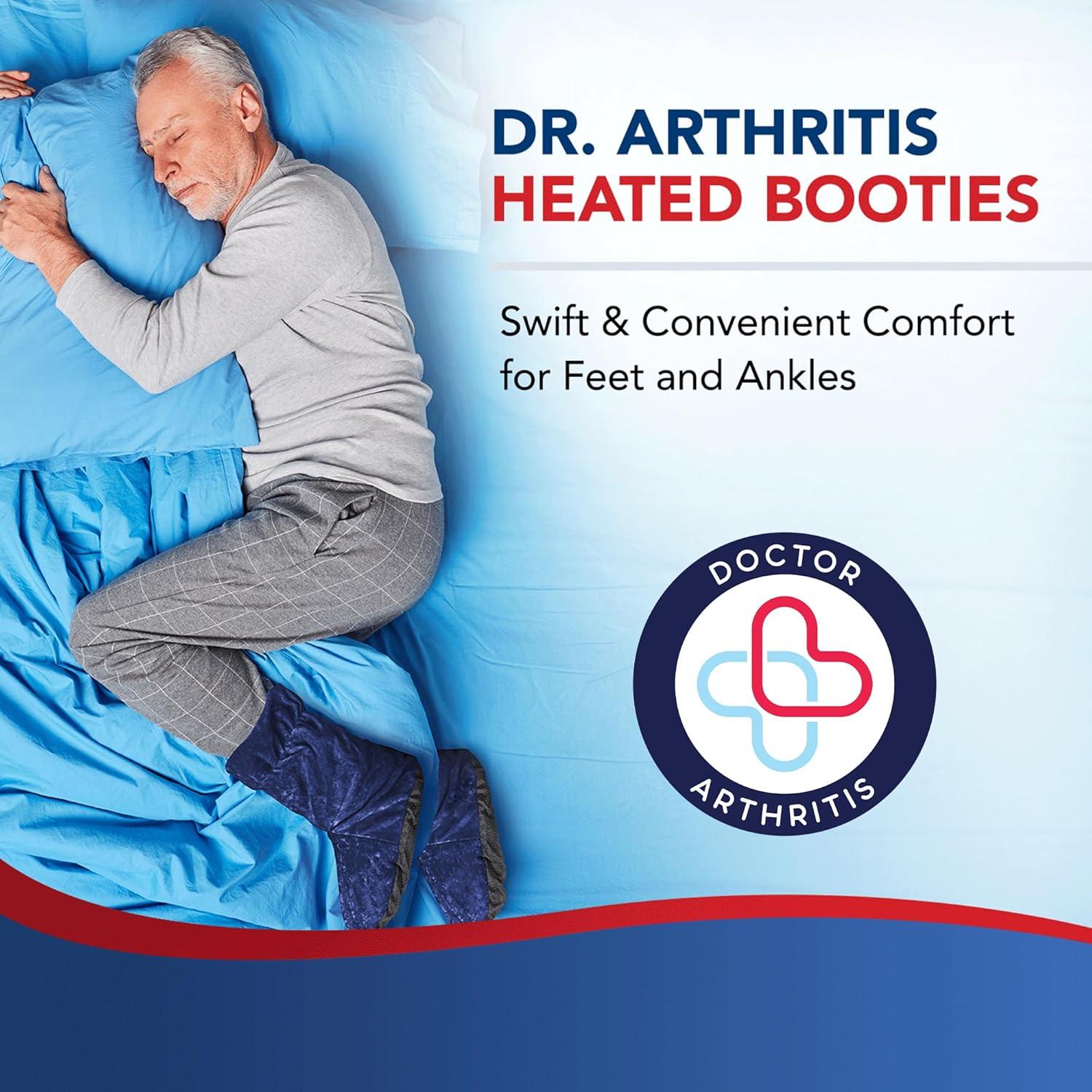 Botas Calentadas Dr. Arthritis para Alivio de Pies y Tobillos