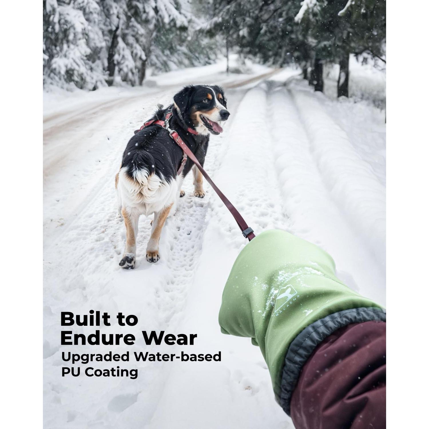 Guantes de Invierno Impermeables Toolant Verde Grande