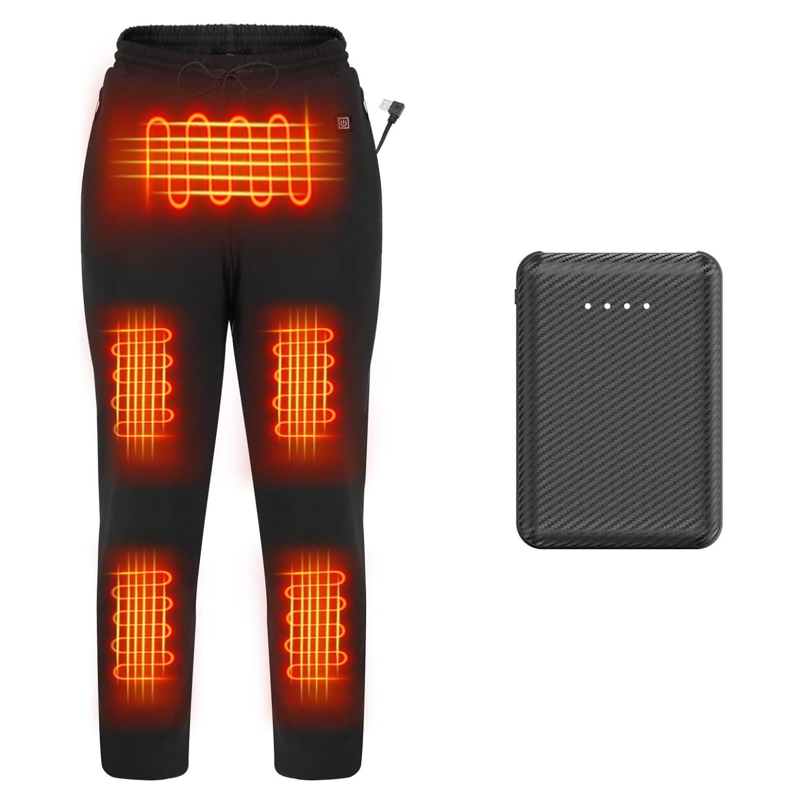 Pantalones Térmicos FERNIDA con Batería 10000mAh USB - X Grande