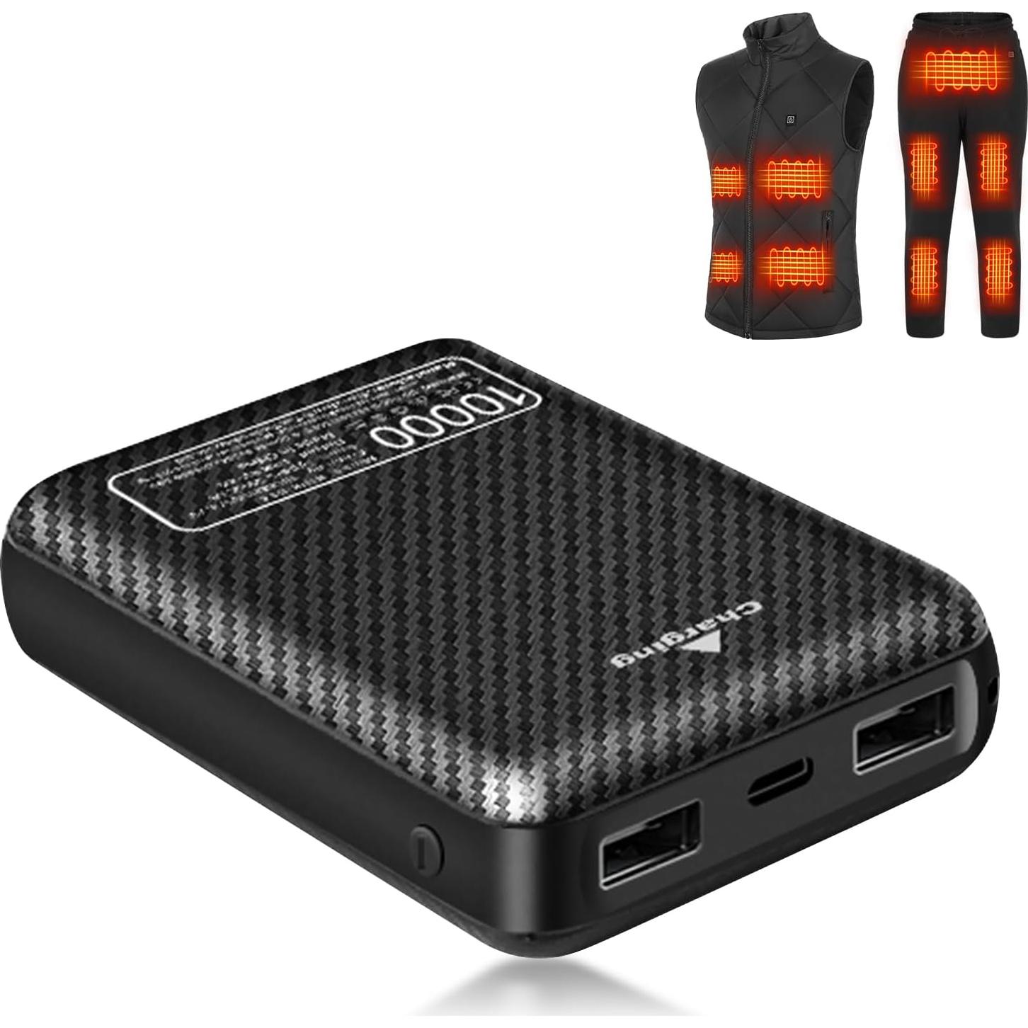 Pantalones Térmicos FERNIDA con Batería 10000mAh USB - X Grande
