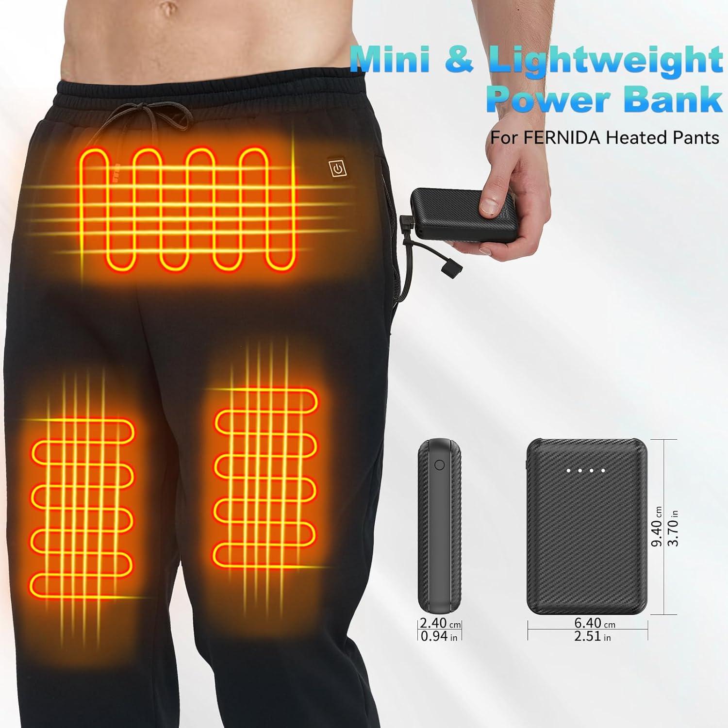 Pantalones Térmicos Eléctricos FERNIDA con Batería 10000mAh