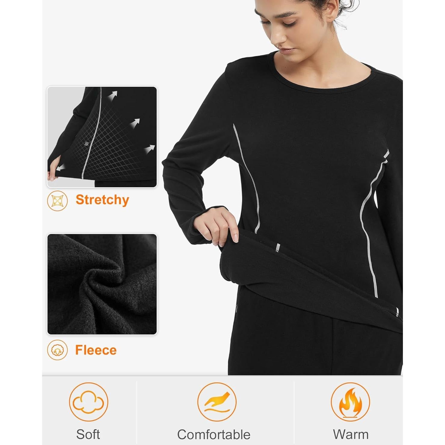 Conjunto Térmico Calentado FERNIDA para Mujeres - Batería Incluida