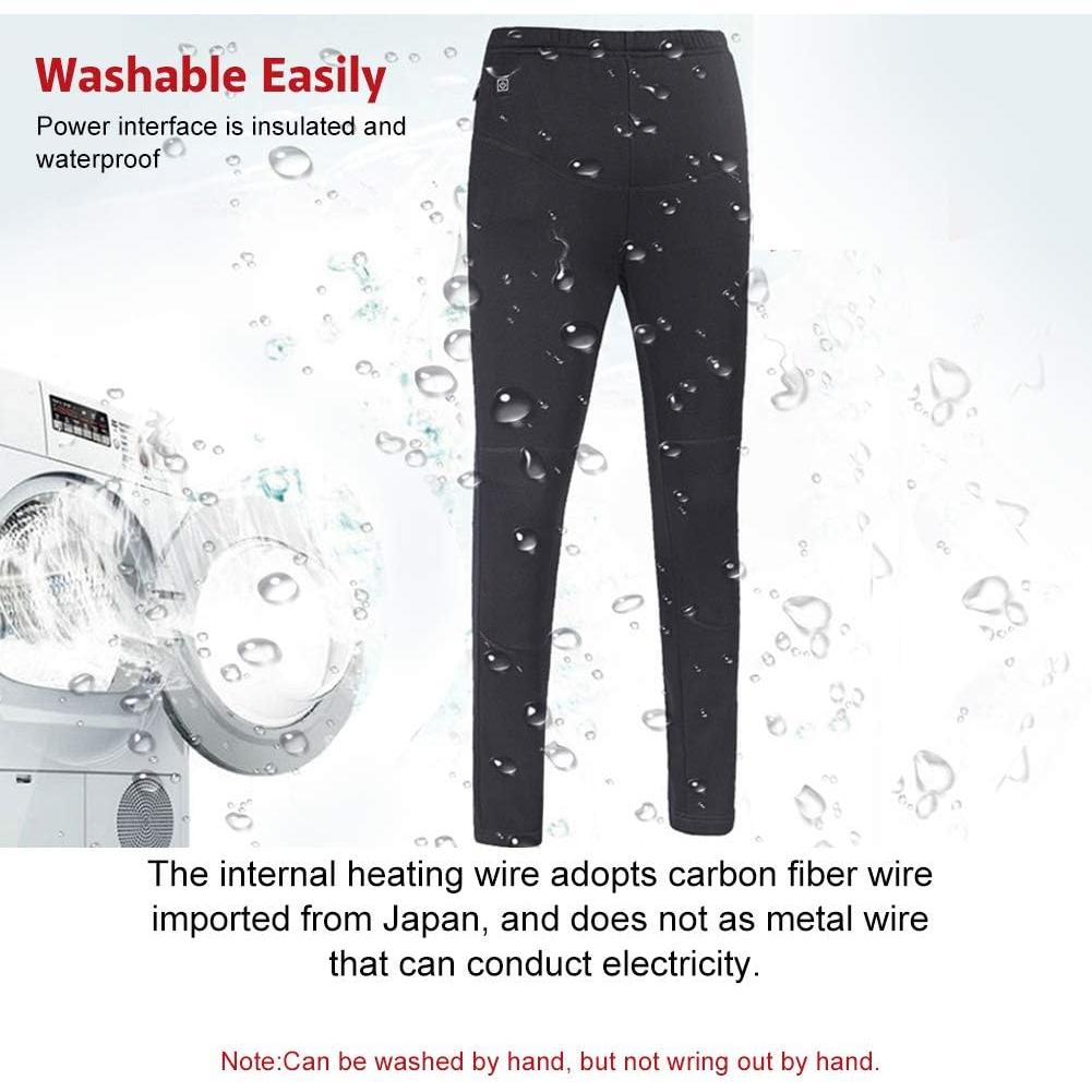 Pantalón Térmico USB Brrnoo Unisex con 3 Niveles de Calor