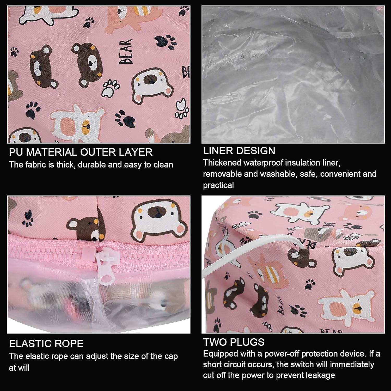 Sombrero Calentador de Cuidado Capilar Ajustable 3 Niveles