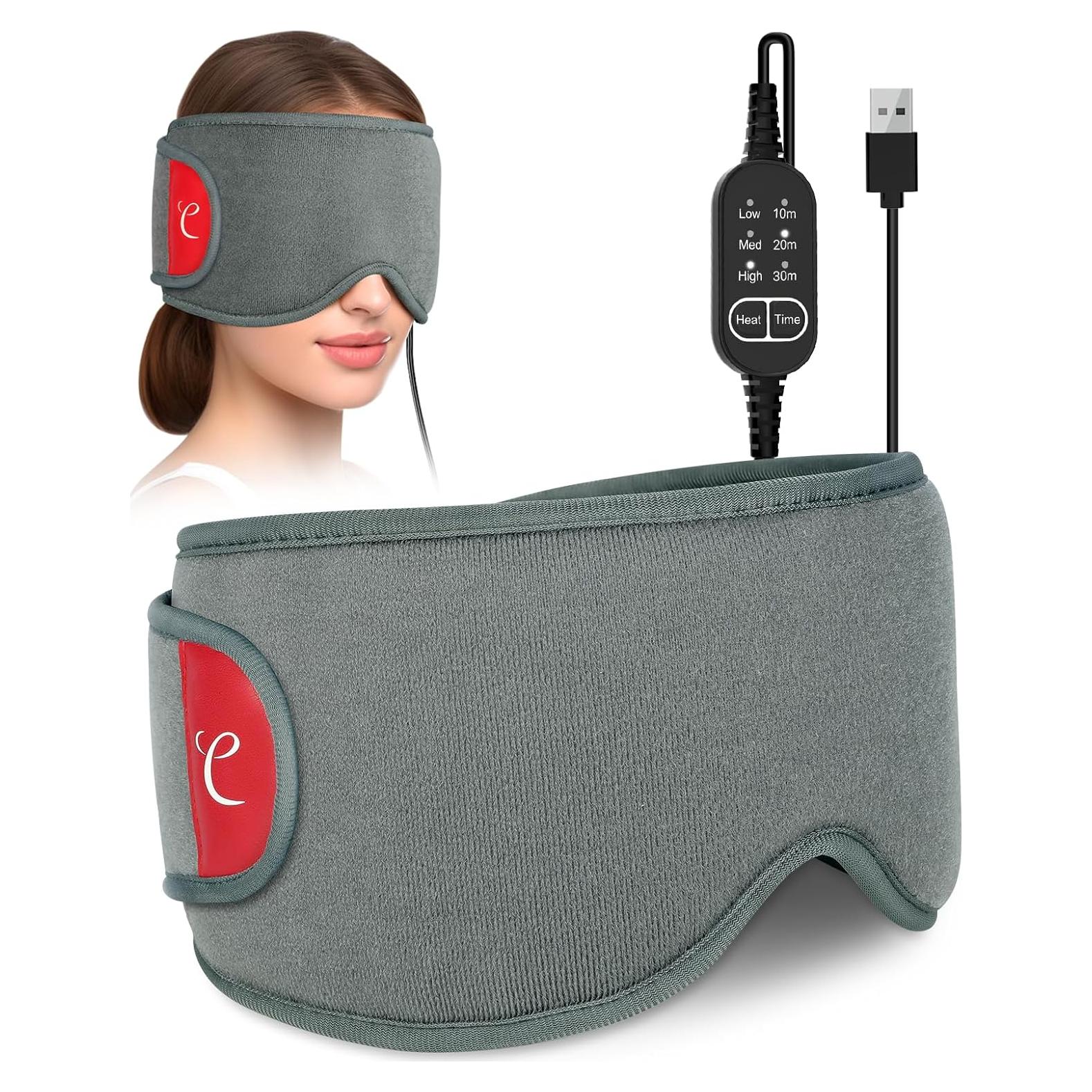 Máscara Térmica Comfytemp para Ojos Secos y Migrañas USB