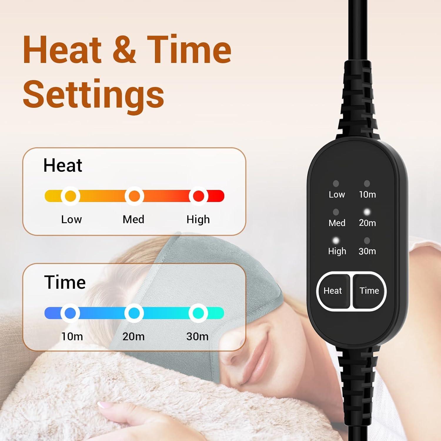 Máscara Térmica Comfytemp para Ojos Secos y Migrañas USB