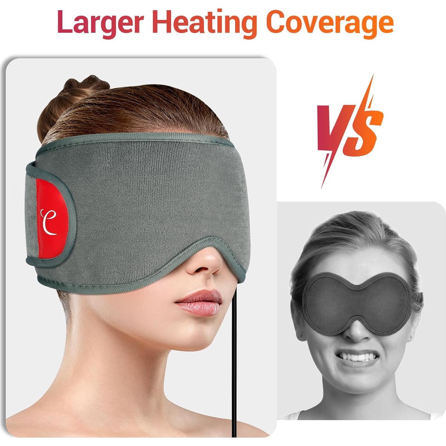 Máscara Térmica Comfytemp para Ojos Secos y Migrañas USB