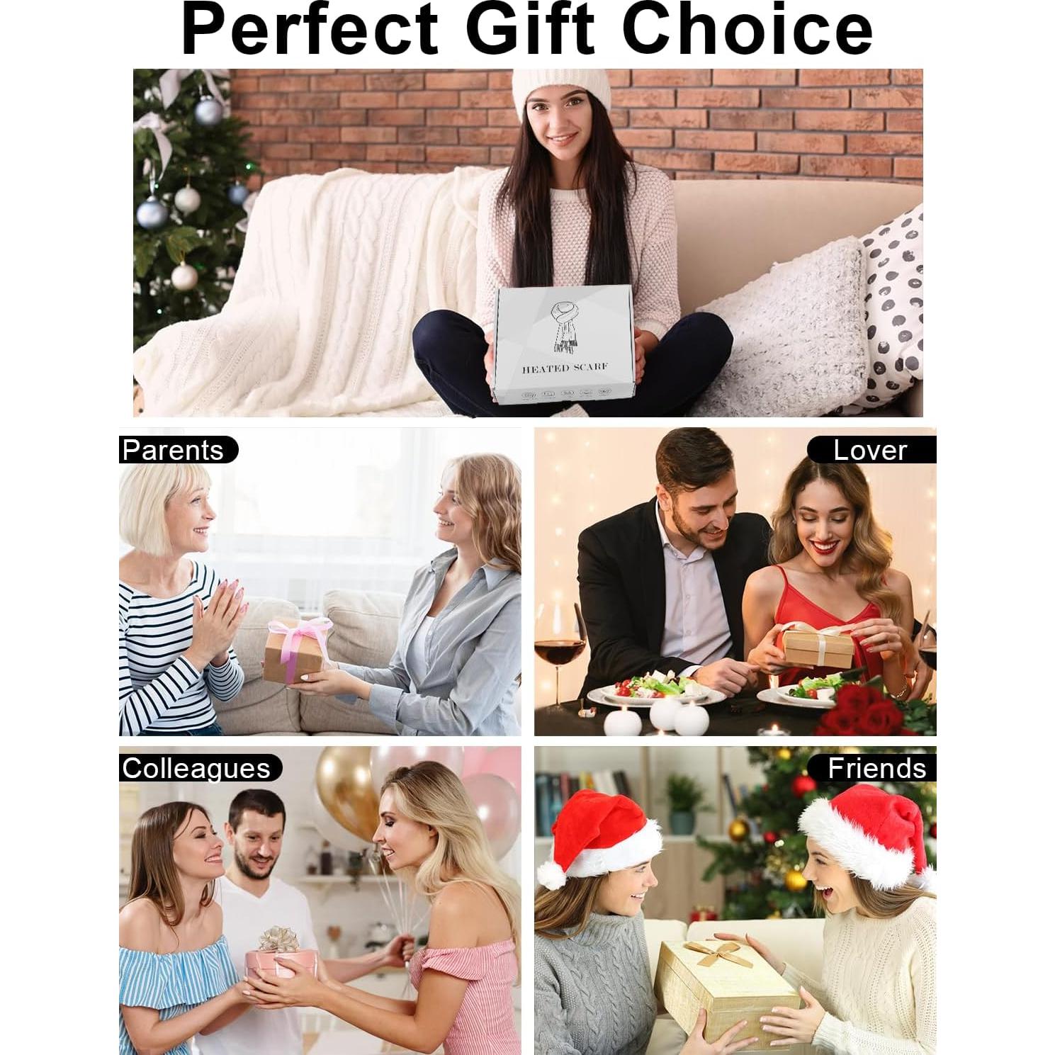 Bufanda Térmica Lionrose para Mujeres - Cuello Eléctrico 5000mAh