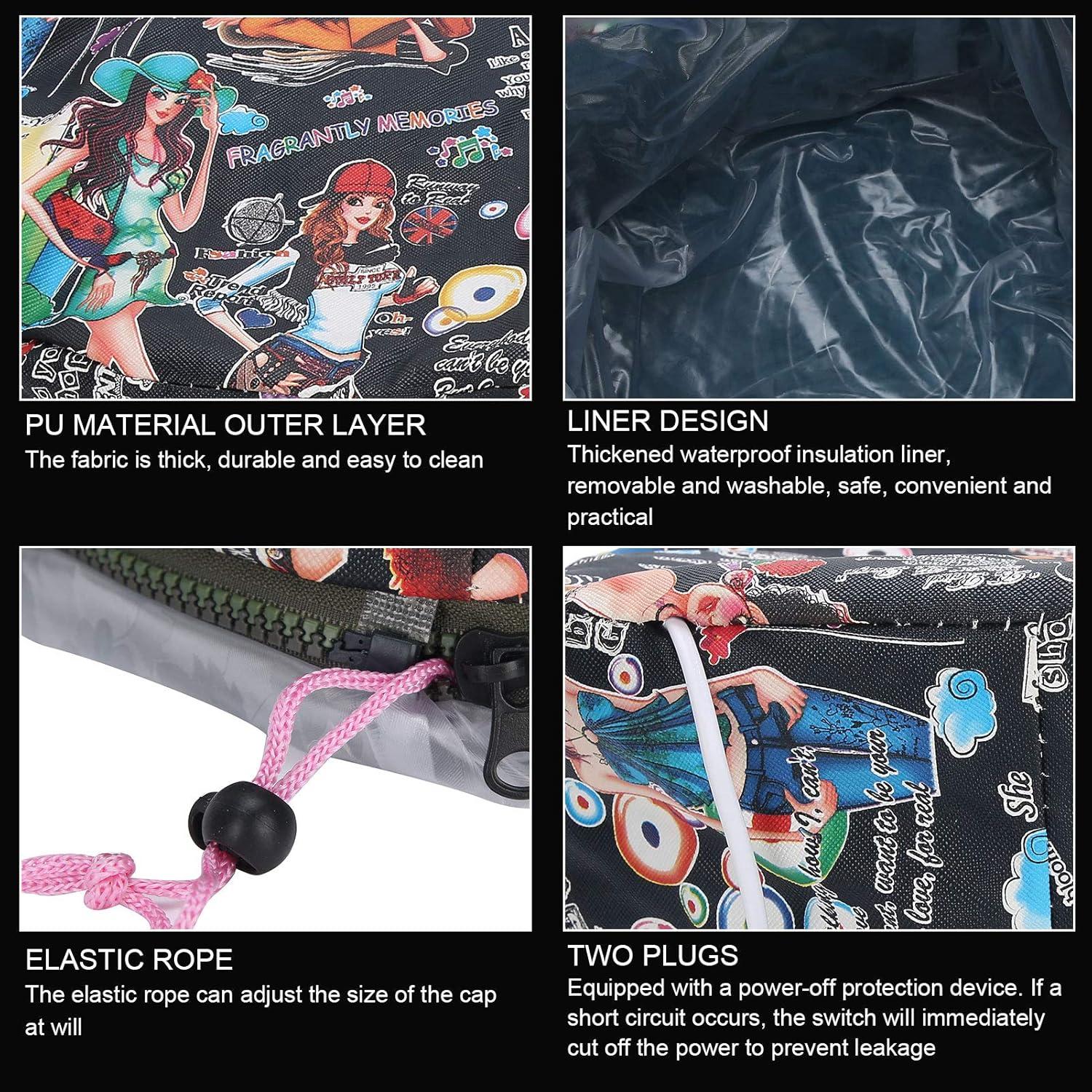 Gorro Térmico Eléctrico Tiiyee para Tratamiento Capilar