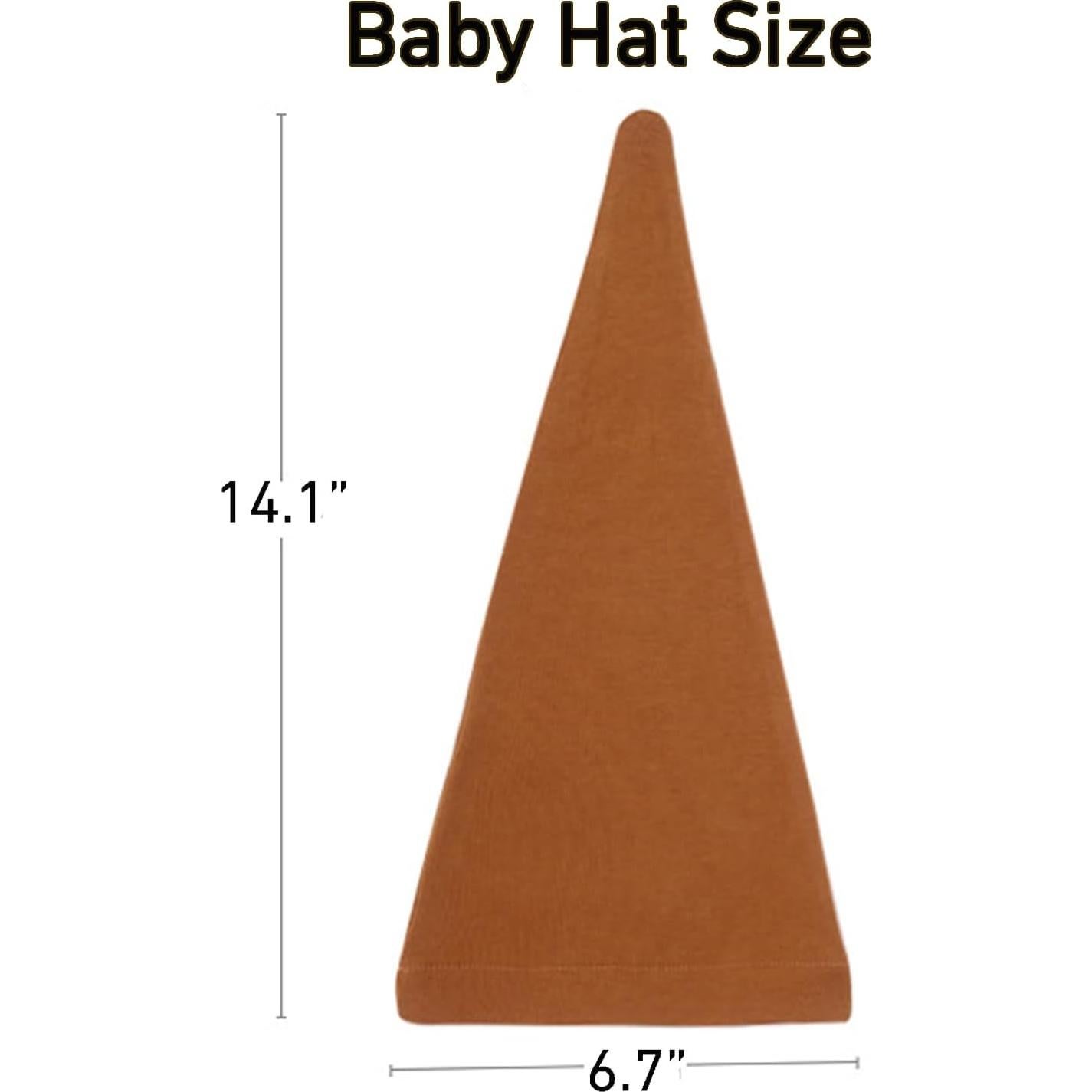 Conjunto de Gorras para Bebés Recién Nacidos - Negro