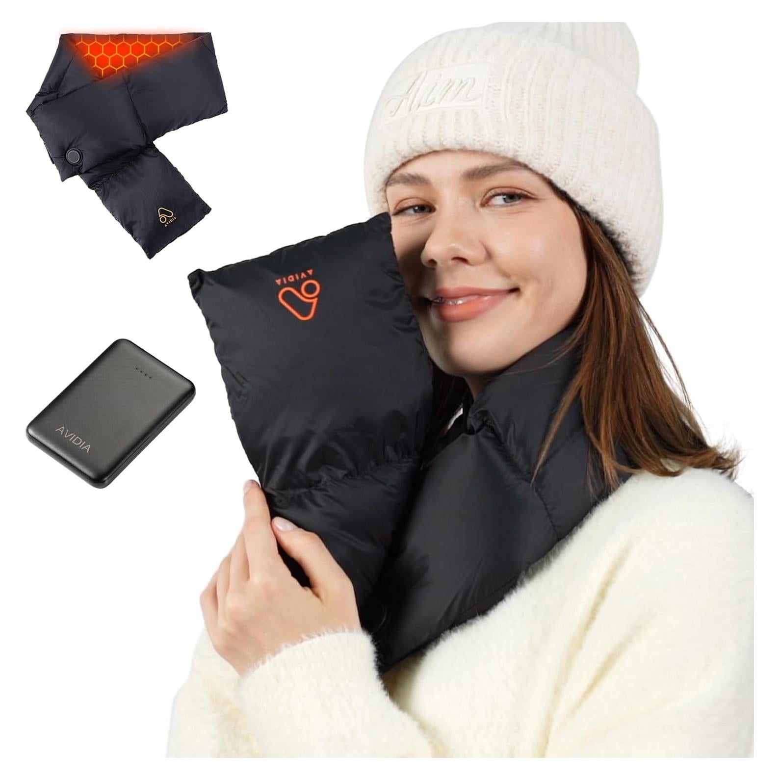 Bufanda Calentada Avidia Unisex Recargable Infrarrojos 101.6cm