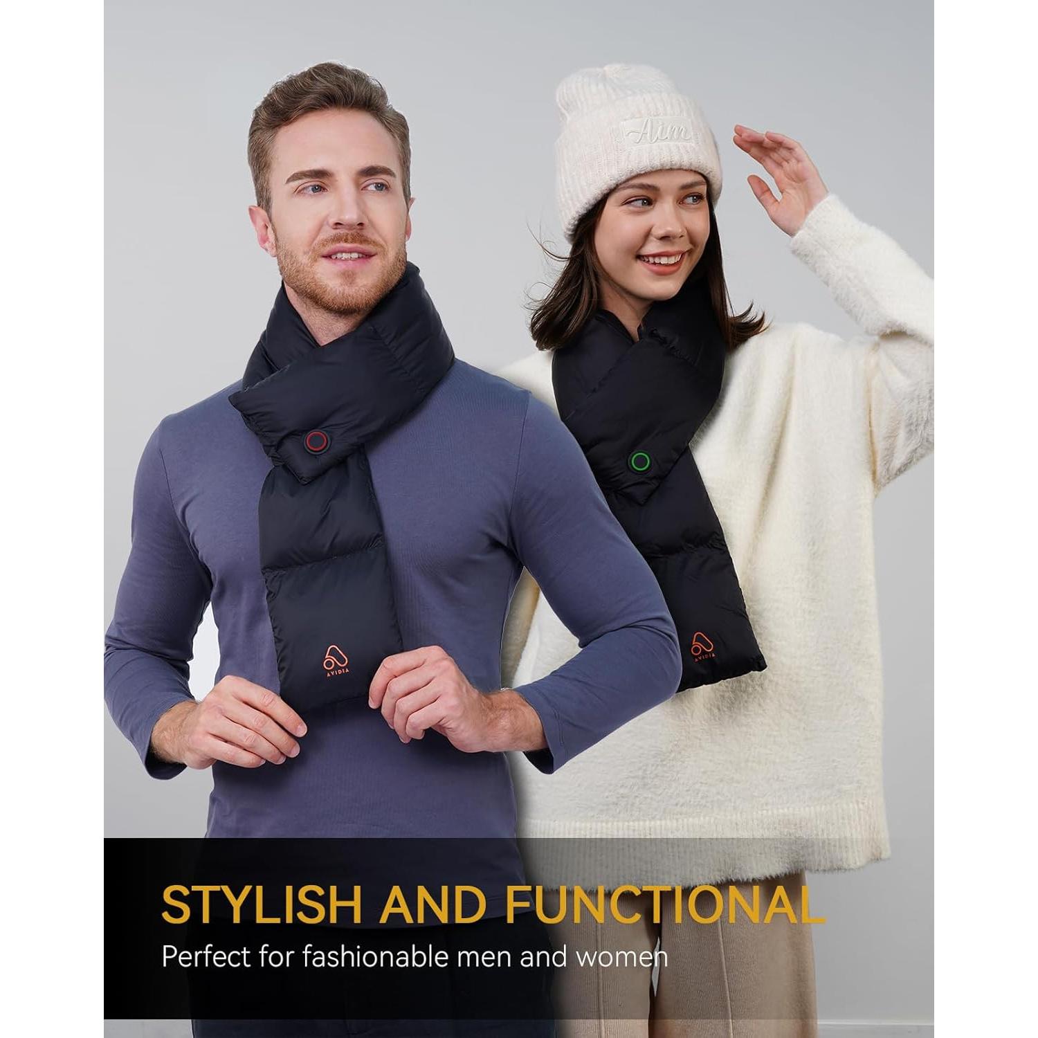 Bufanda Calentada Avidia Unisex Recargable Infrarrojos 101.6cm